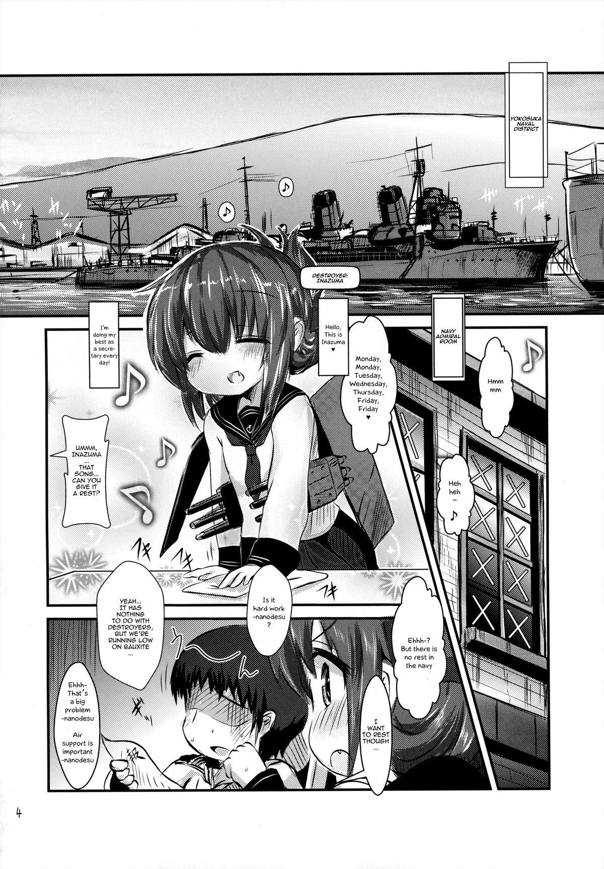 Dildo Fucking (C84) [Inyu-goya (Inyucchi)] Shireikan-san wa Sekuhara-san nanodesu! | Admiral-san is a Sexual Harasser Nanodesu (Kantai Collection -KanColle-) [English] {OTL} - Kantai collection Gritona - Page 3