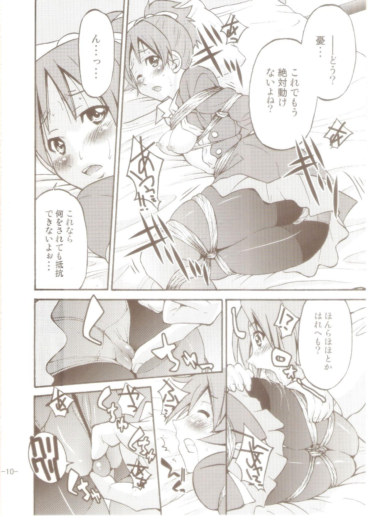 Publico (C77) [Ponyfarm (Inoue Yoshihisa)] PONY-ON! 2 ~Onee-chan no Nawa tte Attakaku te Kimochi ii yo ne? (K-ON!) - K-on Swallow - Page 9