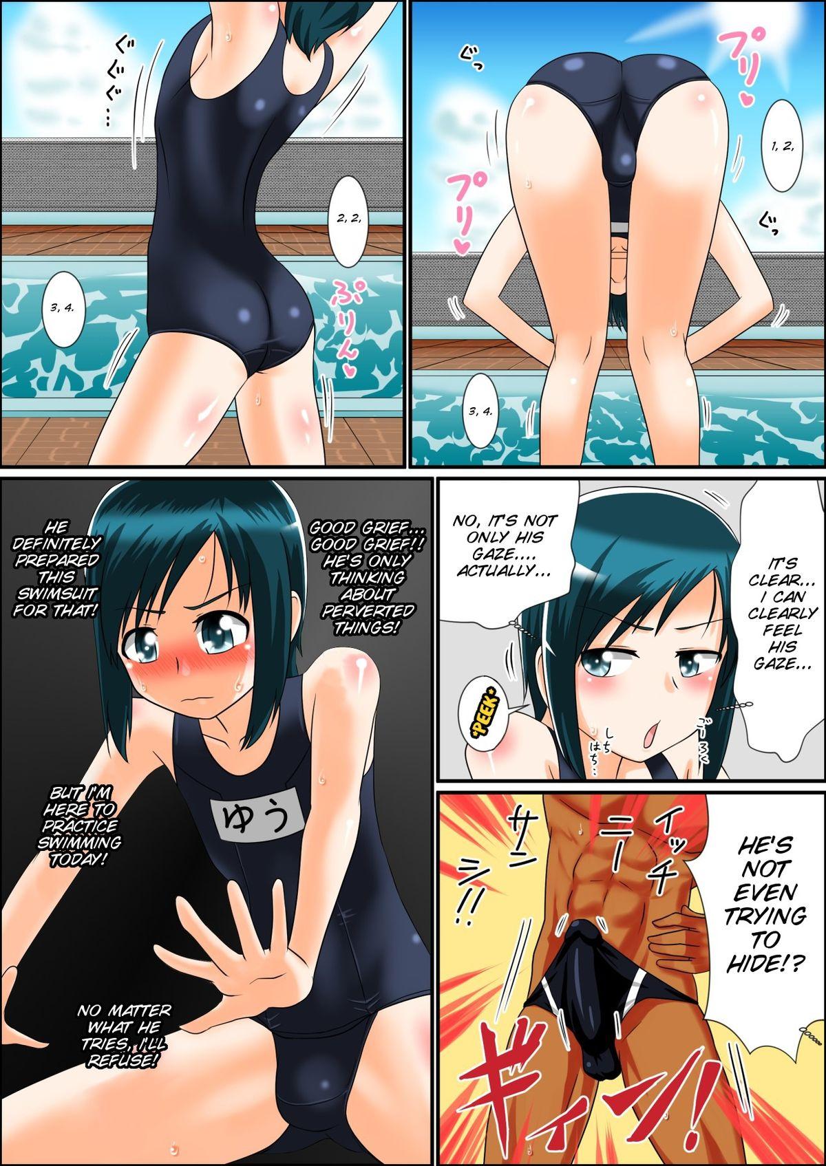 Amature Allure Boku to Sensei to Manatsu no Pool Side Long - Page 5