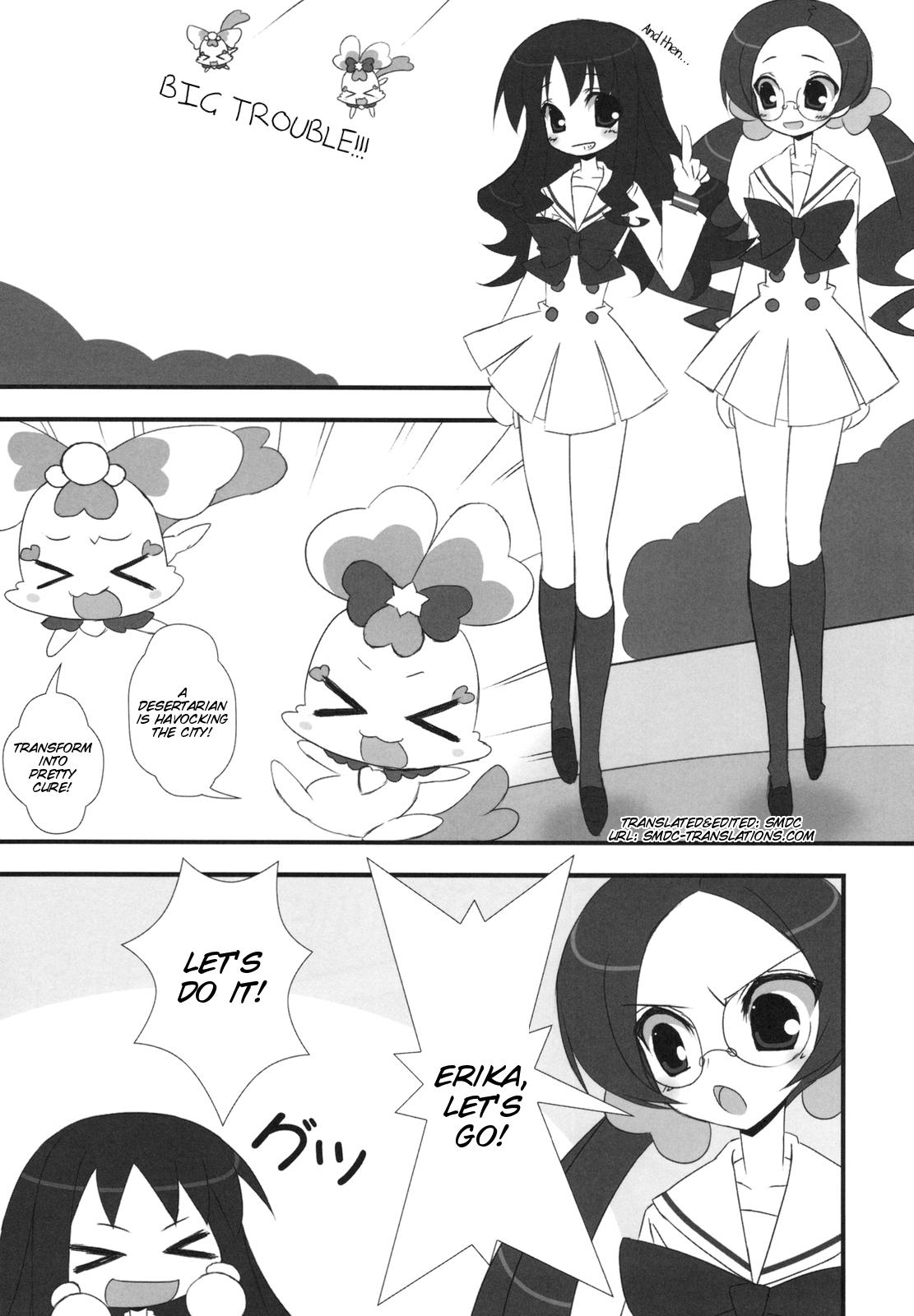 Cum On Face Dokki Doki desu! Kinoko ga Haechaimashita!? - Heartcatch precure Ninfeta - Page 4
