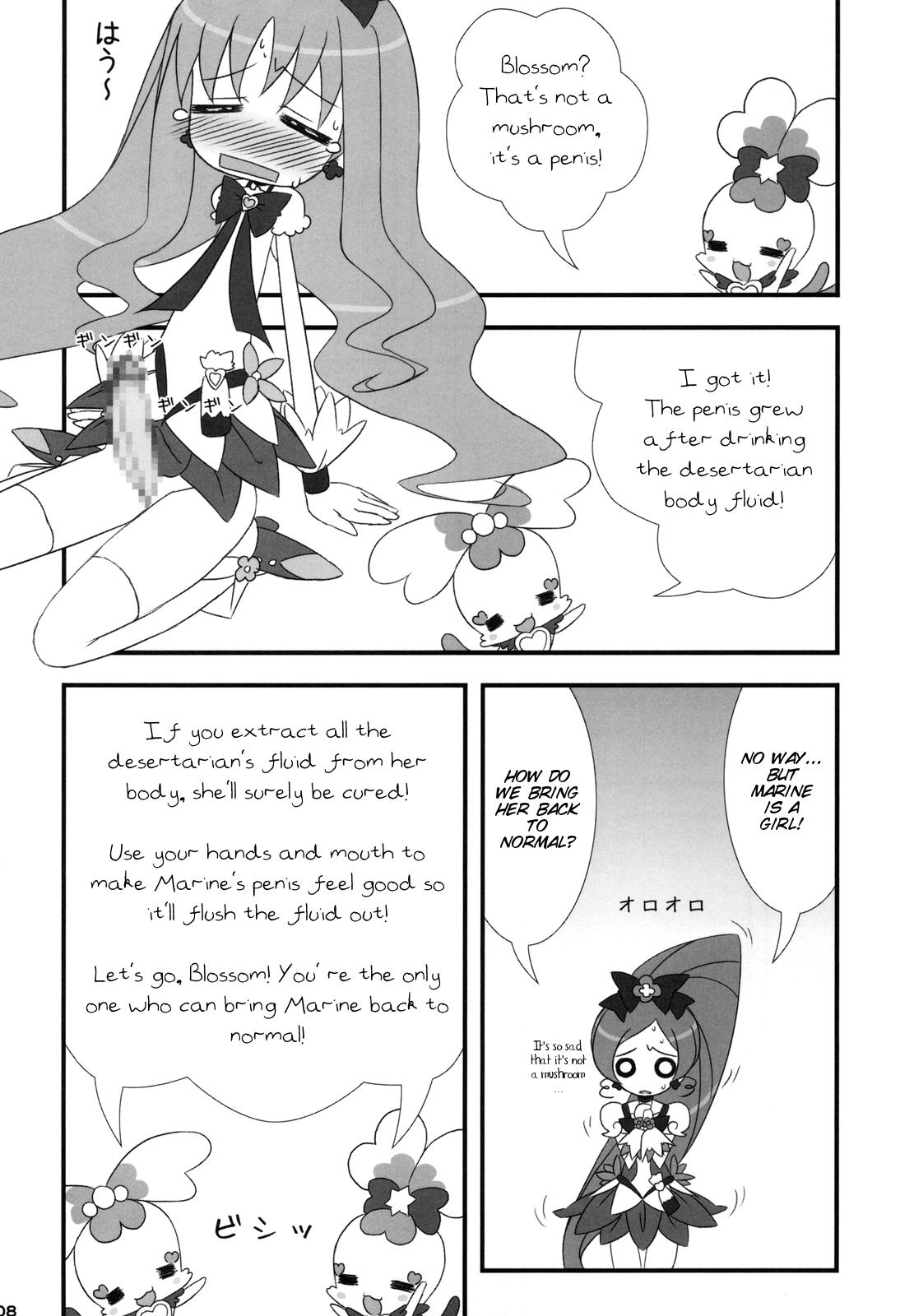 Deep Dokki Doki desu! Kinoko ga Haechaimashita!? - Heartcatch precure Gay Rimming - Page 9