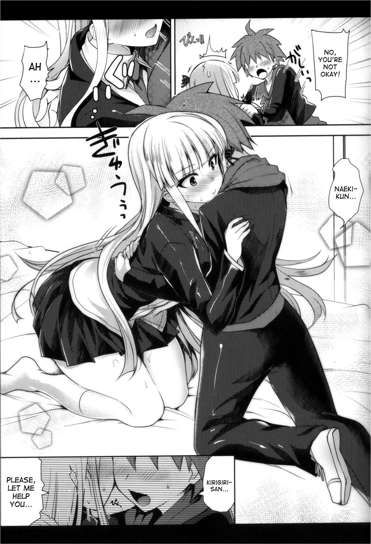 Blowjob Porn Kirigiri-san, Sore wa Biyakudayo!! - Danganronpa Perfect Body Porn - Page 10