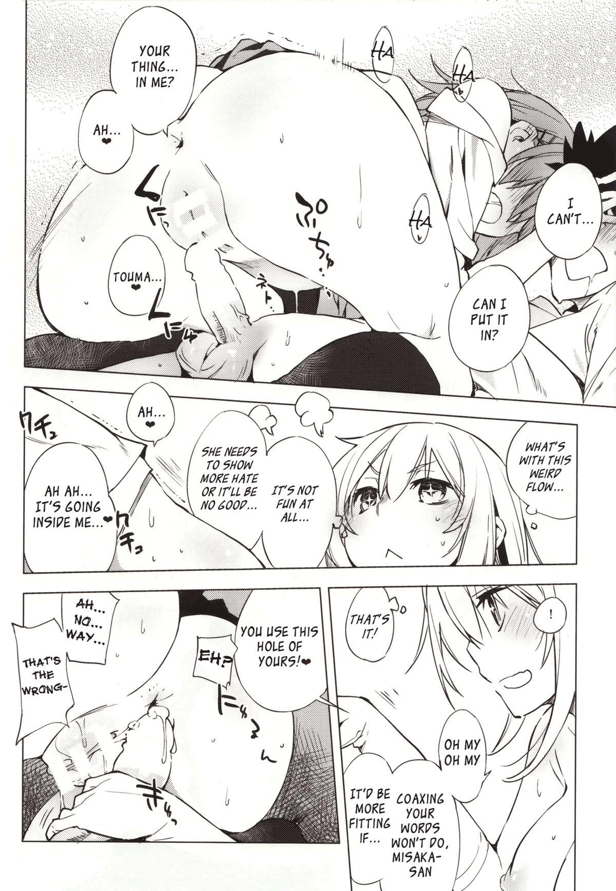 Arabic Kamatte Hoshii no ☆ - Toaru kagaku no railgun Toaru majutsu no index Lesbian - Page 11