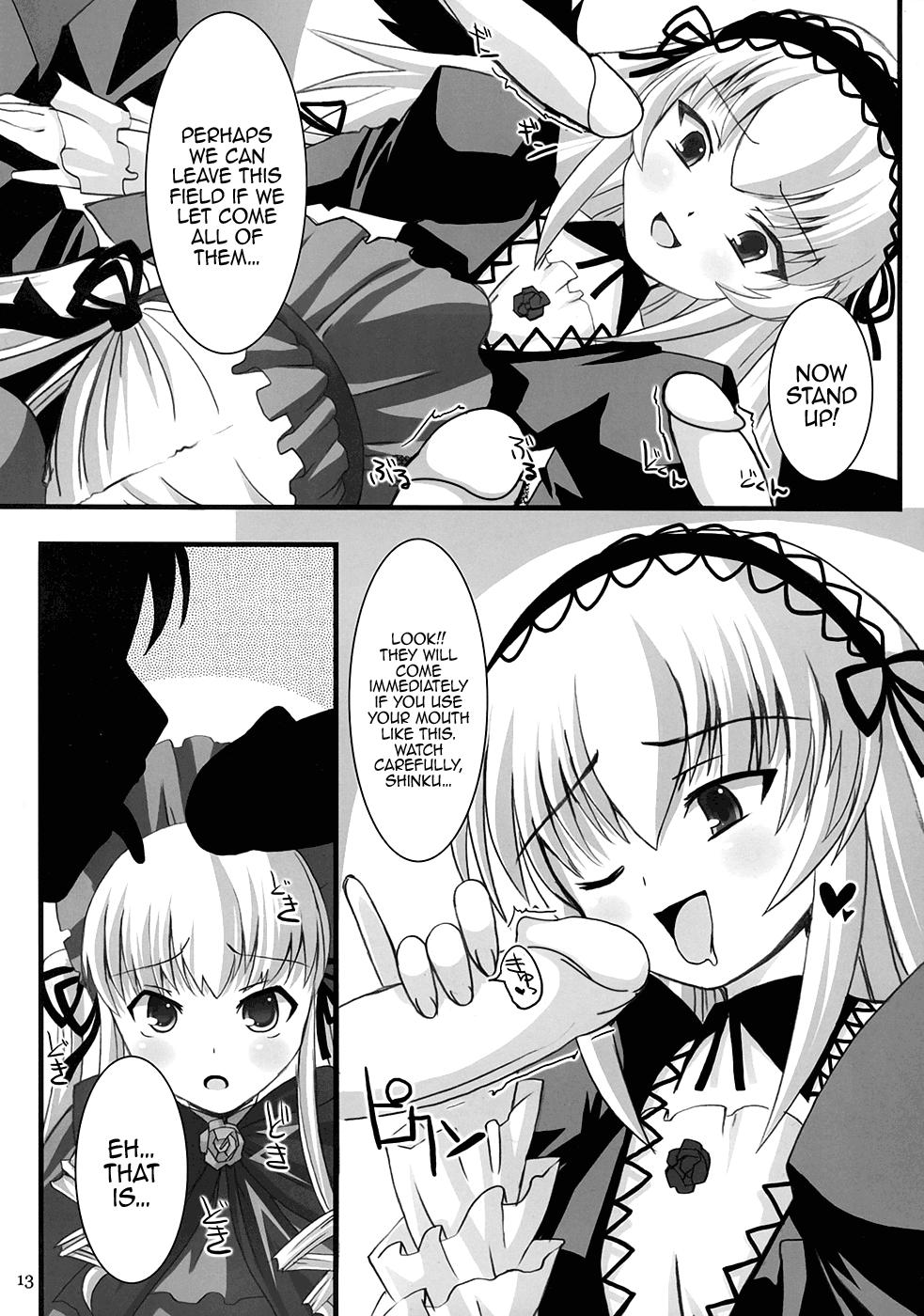 Muscular Royal Milk Doll - Rozen maiden Fucking Pussy - Page 12