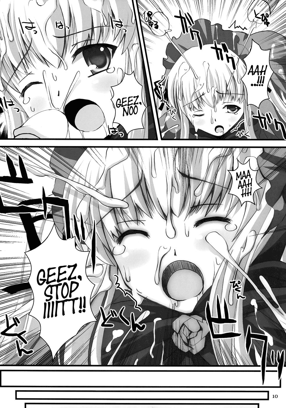 Muscular Royal Milk Doll - Rozen maiden Fucking Pussy - Page 9