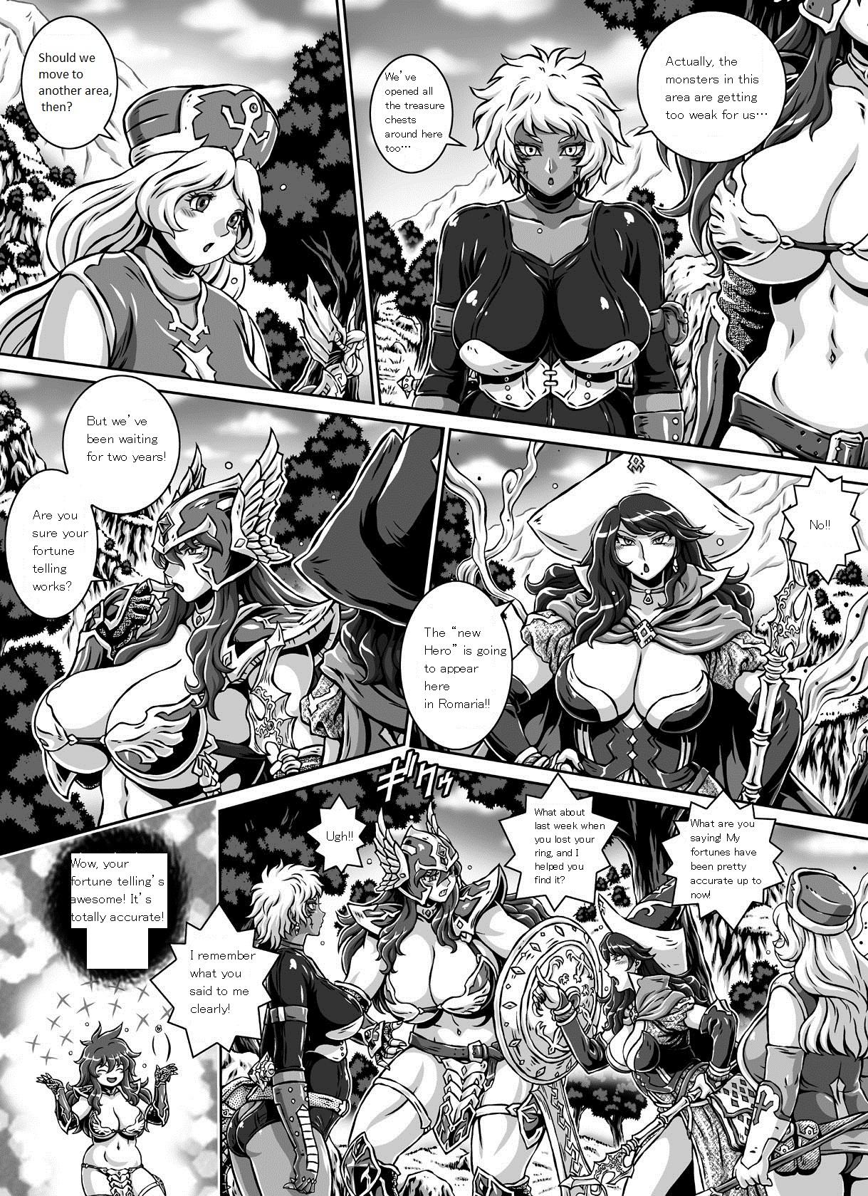 Facefuck [Naginata-kan (Matsurino Naginata)] D-Q-R ~Proof of the Hero~ (Dragon Quest III) [English] {Jilltim} [Digital] - Dragon quest iii Outdoor - Page 10