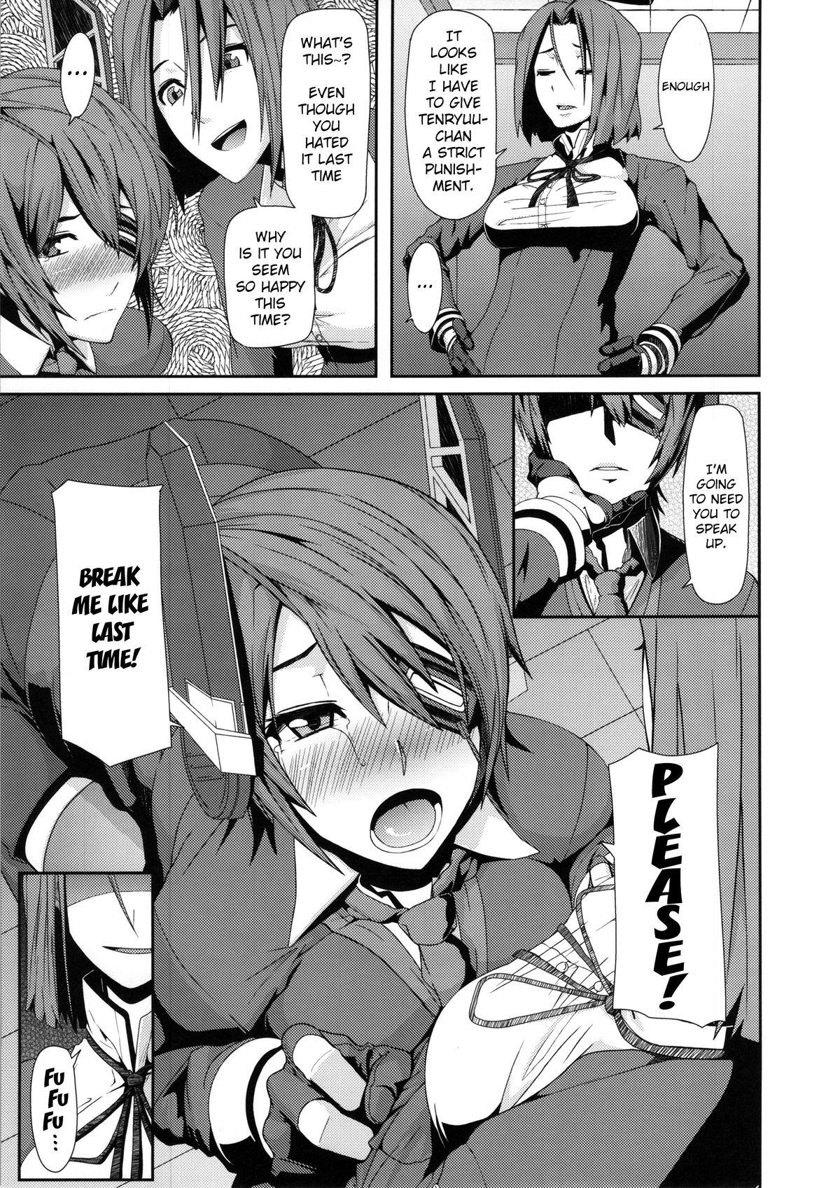 Eating REDLEVEL9 - Kantai collection Ball Busting - Page 4