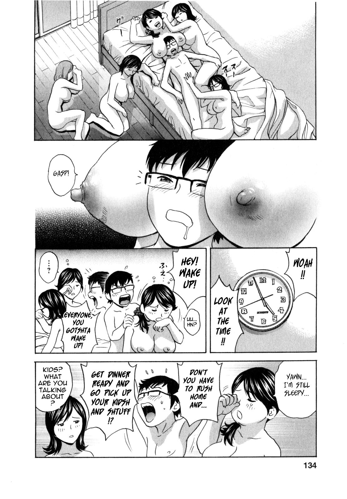 [Hidemaru] Life with Married Women Just Like a Manga 3 - Ch. 1-7 [English] {Tadanohito} 141