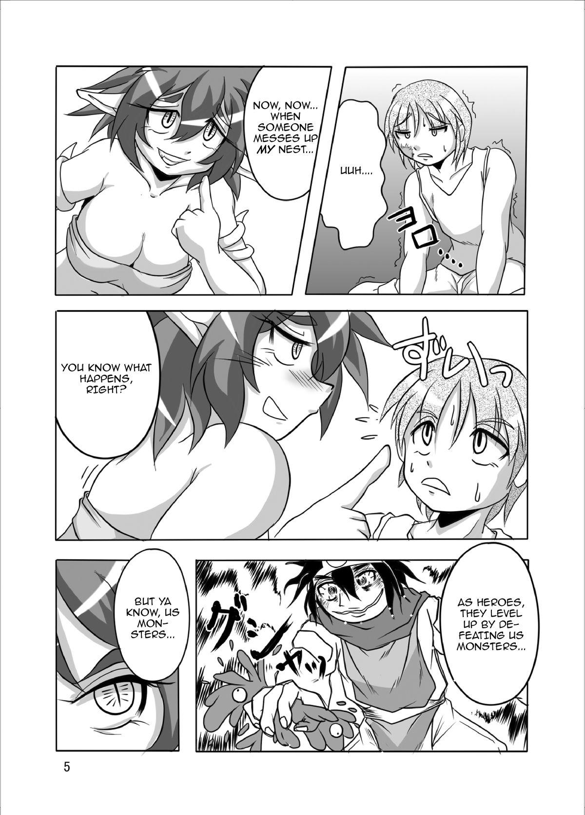 Gay Big Cock Hishoku Yuusha Plus Glasses - Page 4
