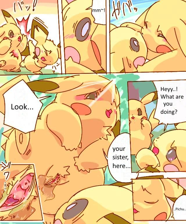 Chica Pikachu Kiss Pichu - Pokemon Cfnm - Page 2