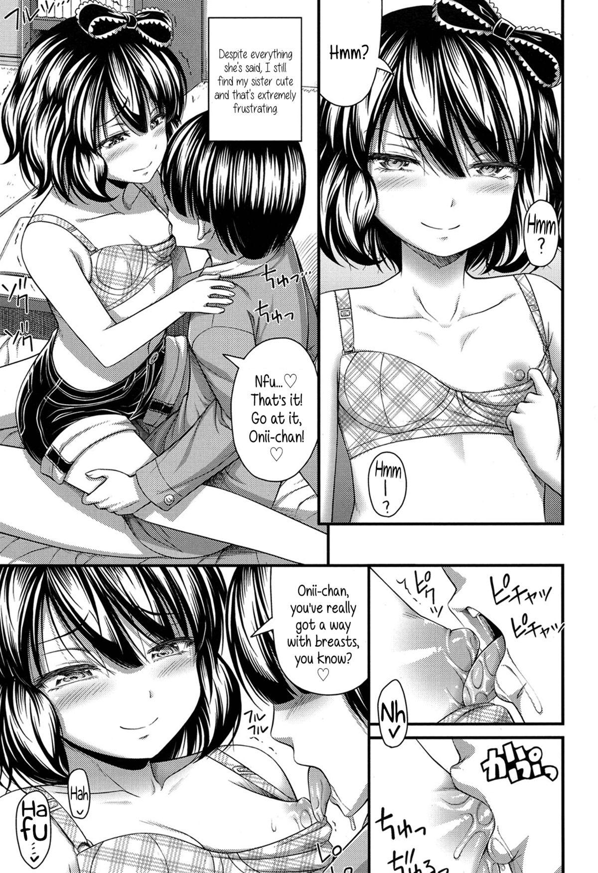 Double Penetration Onii-chan, I really, really, re~ally love you♥ Pussy Play - Page 9