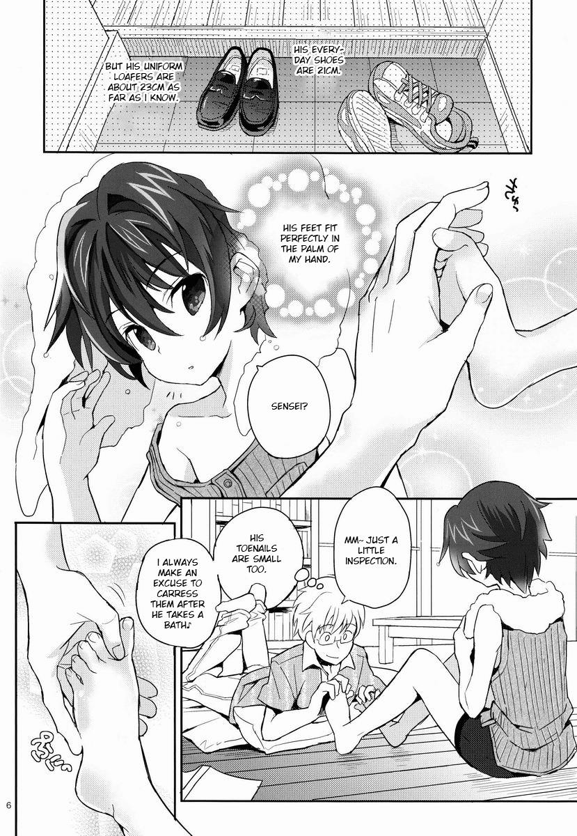 Punheta Sensei Shikkaku | Sensei's Disqualification Petite Teenager - Page 5