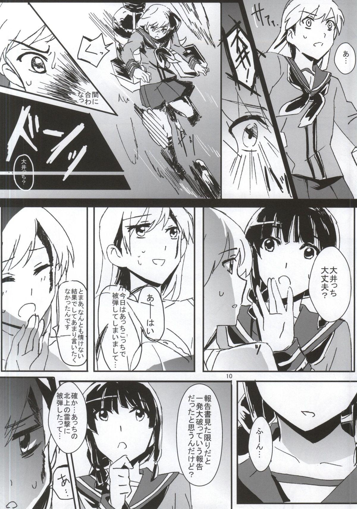 Hot Teen Kizu wo Iyashi mashou - Kantai collection Amatuer - Page 10