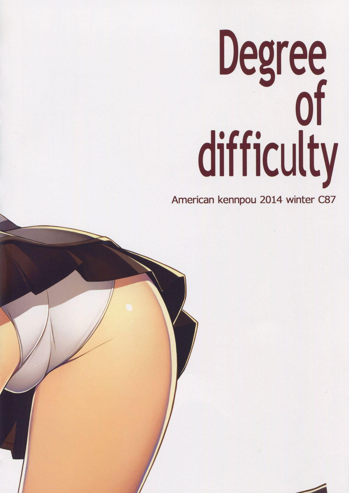 DEGREE OF DIFFICULTY 2