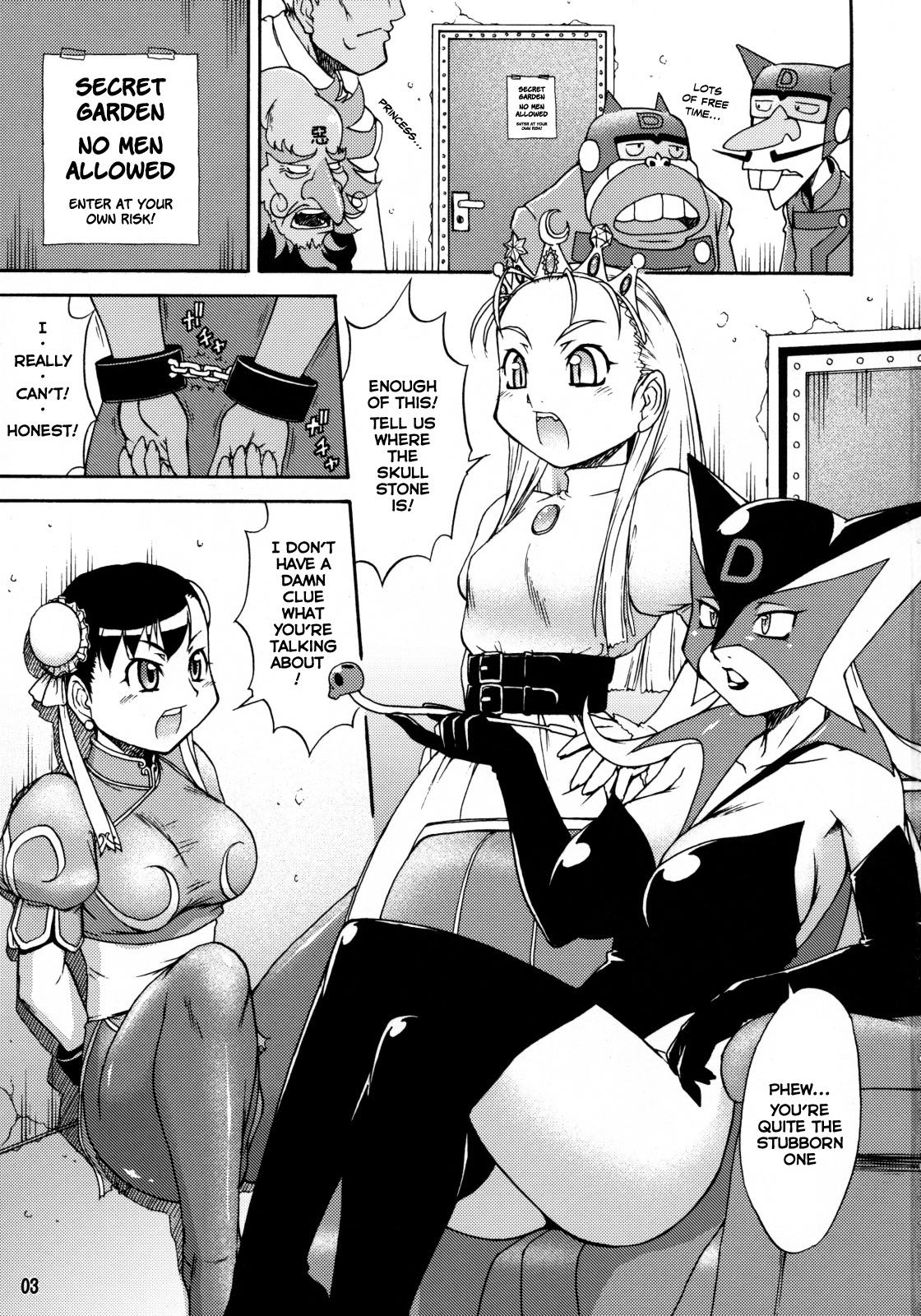 Masturbandose Mikawa Ondo 6 - Street fighter Darkstalkers Princess crown Cyberbots Yatterman Big Dicks - Page 2