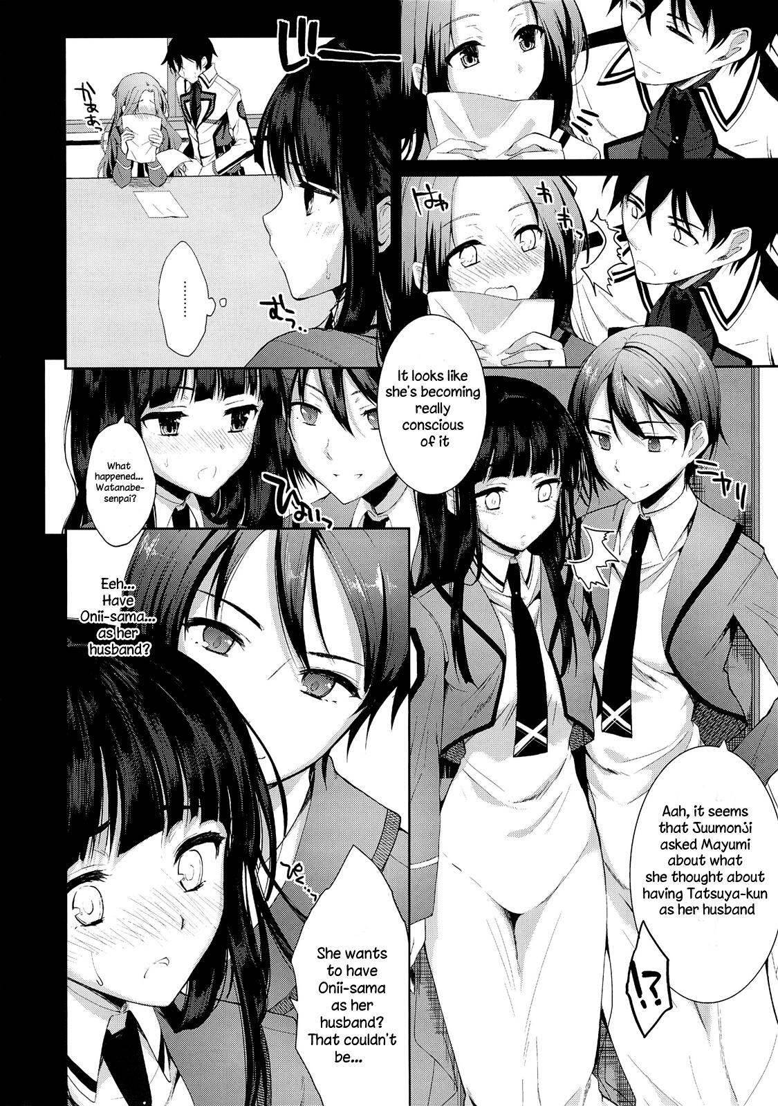 Teenage Porn Deep Snow Soushuuhen + 5-6 - Mahouka koukou no rettousei Sextoys - Page 6