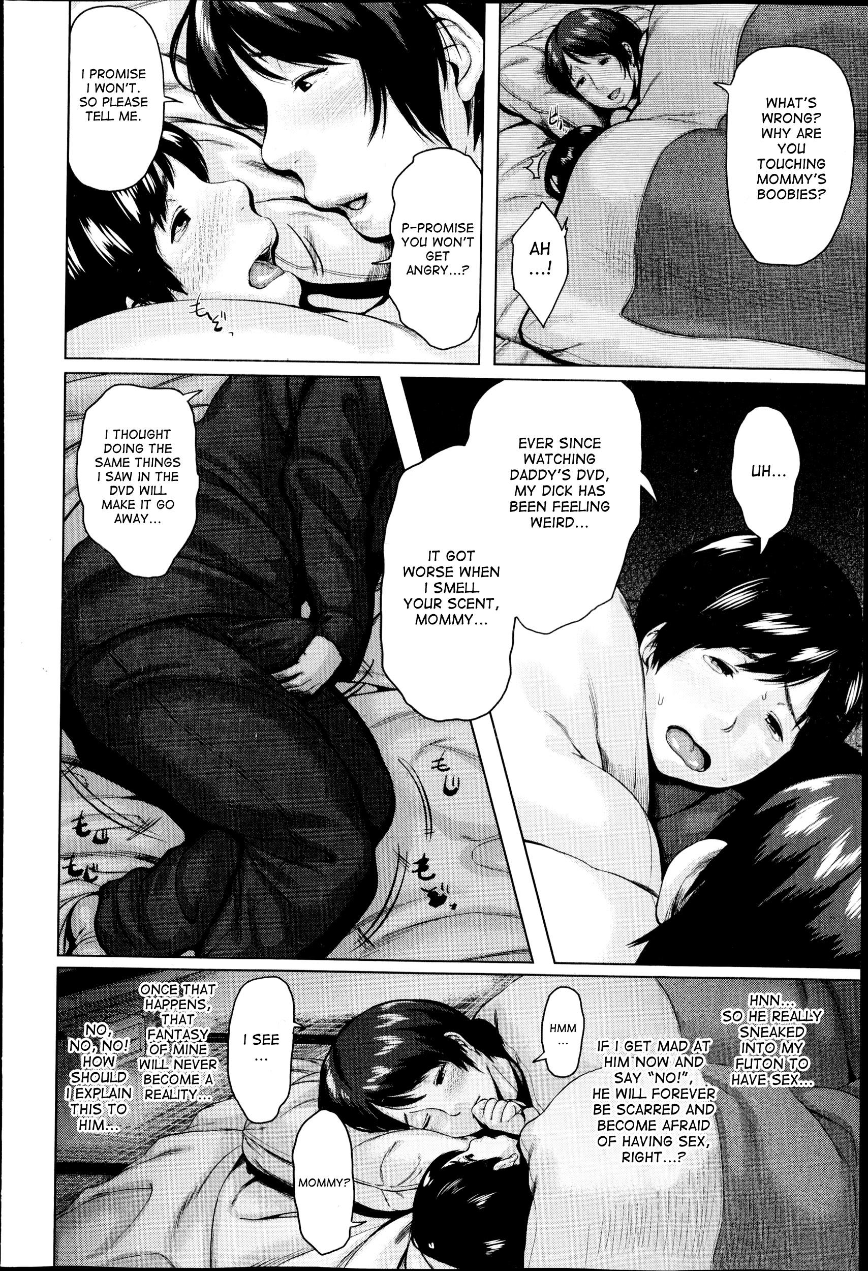 Footjob Futon o Hoshite | Mother and Son in the Futon Sologirl - Page 8