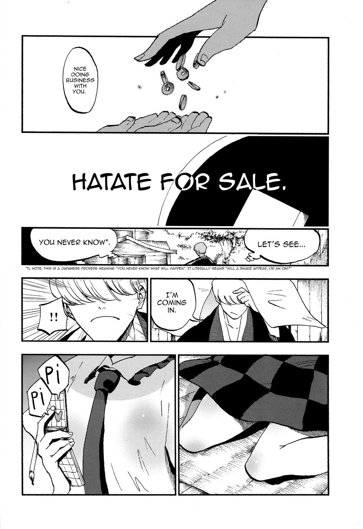 Fodendo Hatate Urimasu | Hatate For Sale - Touhou project Gilf - Page 4