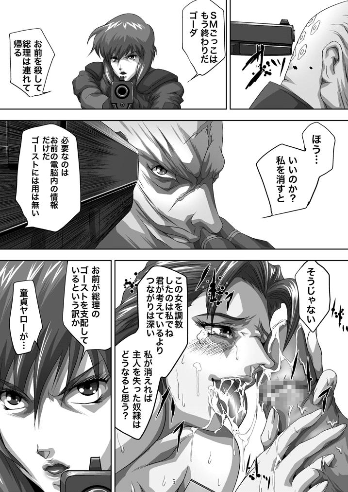 Exgf Dennou Bichiku - Ghost in the shell Hole - Page 4