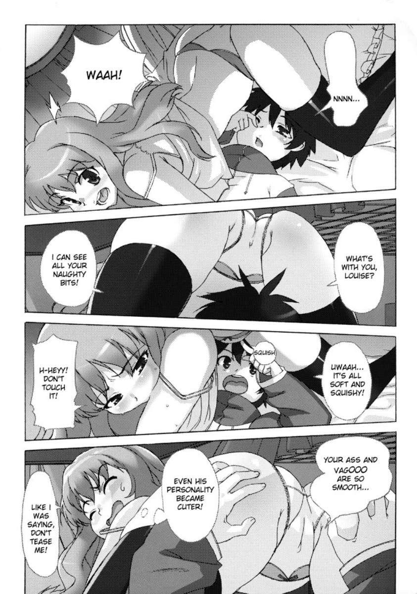 Cumswallow Koakuma PINK - Zero no tsukaima 18 Year Old - Page 12
