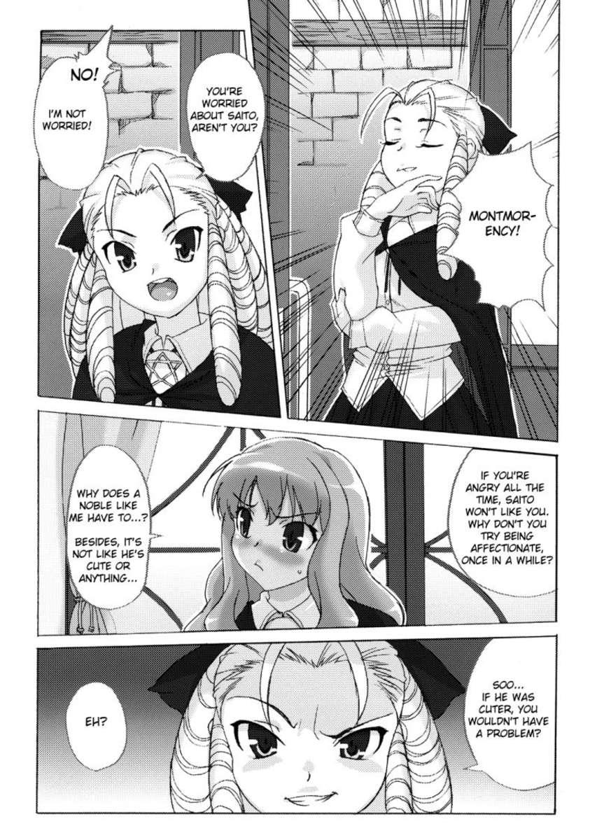 Cumswallow Koakuma PINK - Zero no tsukaima 18 Year Old - Page 4