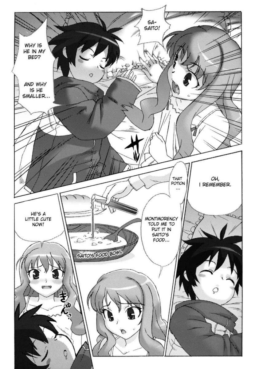 Spooning Koakuma PINK - Zero no tsukaima Tgirls - Page 6