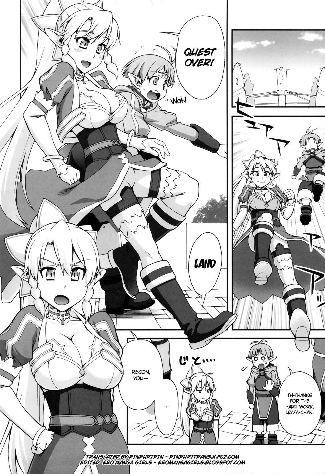 Cum Shot Delphinium Madonna 2 - Sword art online Spying - Page 3