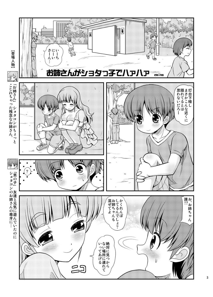 COMIC1☆9 【新刊】 お姉さんがショタっ子でハァハァ 宣伝 1