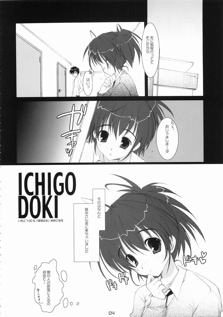 Farting ICHIGO DOKI - Ichigo 100 Blowing - Page 3