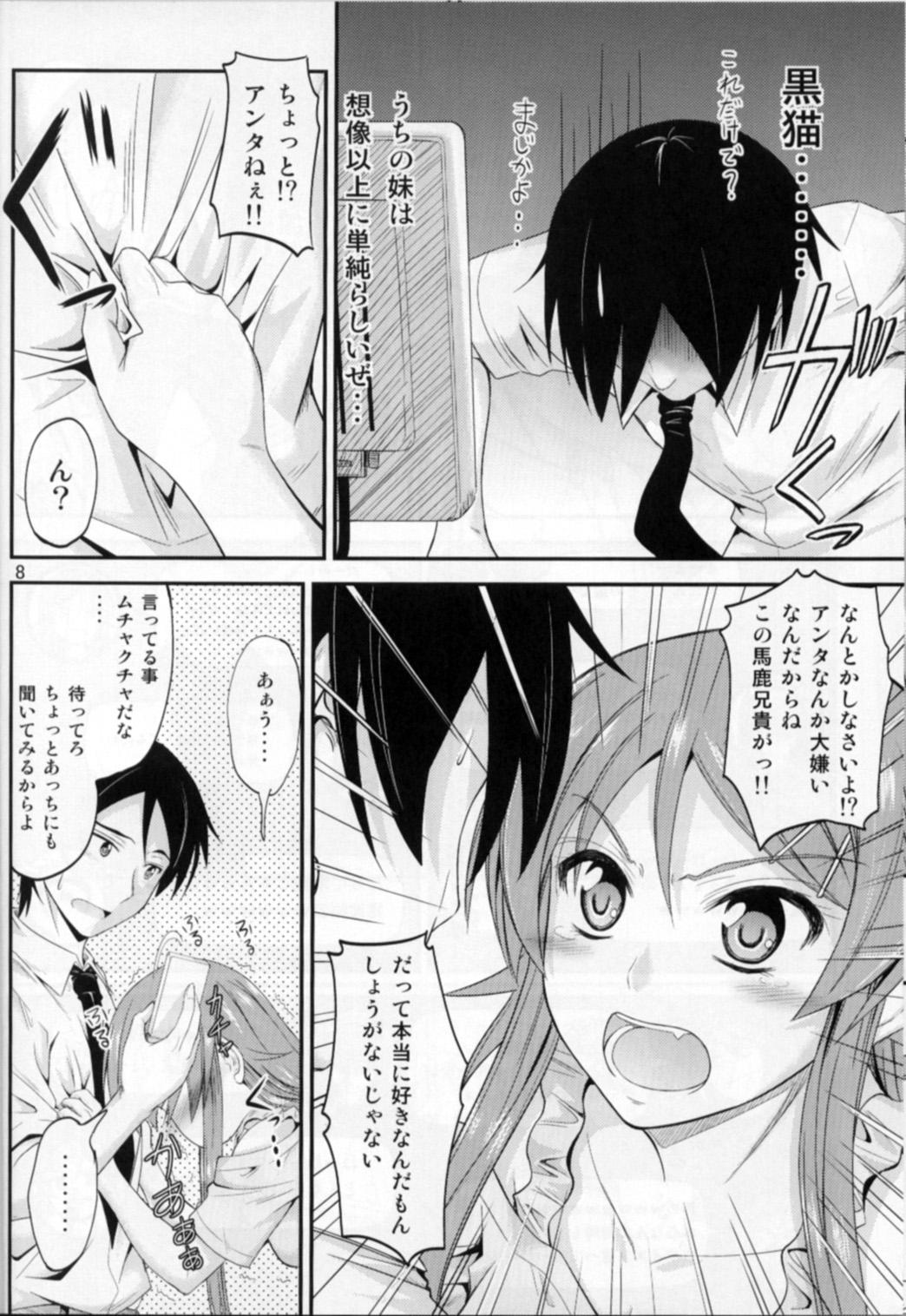 Oral Sex Imouto x Chat Yamanai Honne - Ore no imouto ga konna ni kawaii wake ga nai Bunduda - Page 7