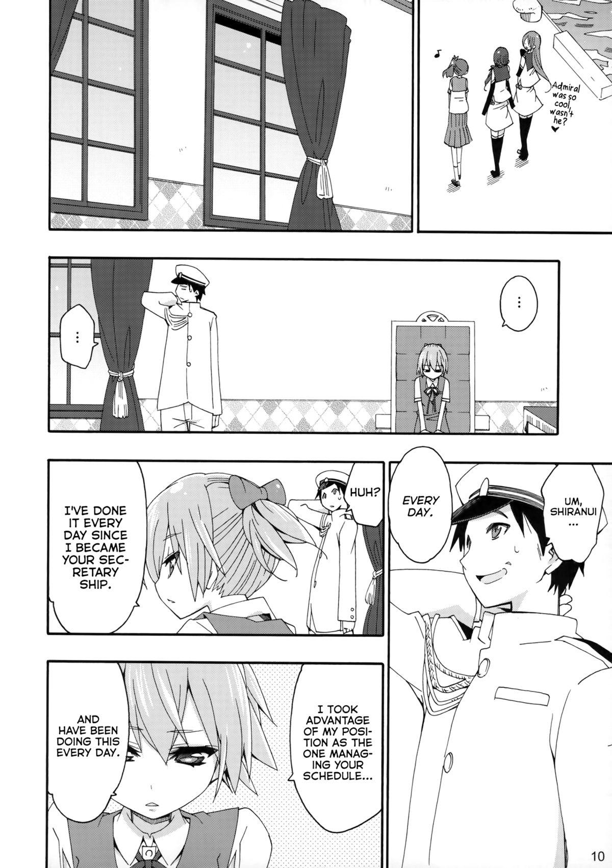 Amateur Blow Job Shiranui wa Teitoku no... | Shiranui is Admiral's... - Kantai collection Gay Blackhair - Page 9
