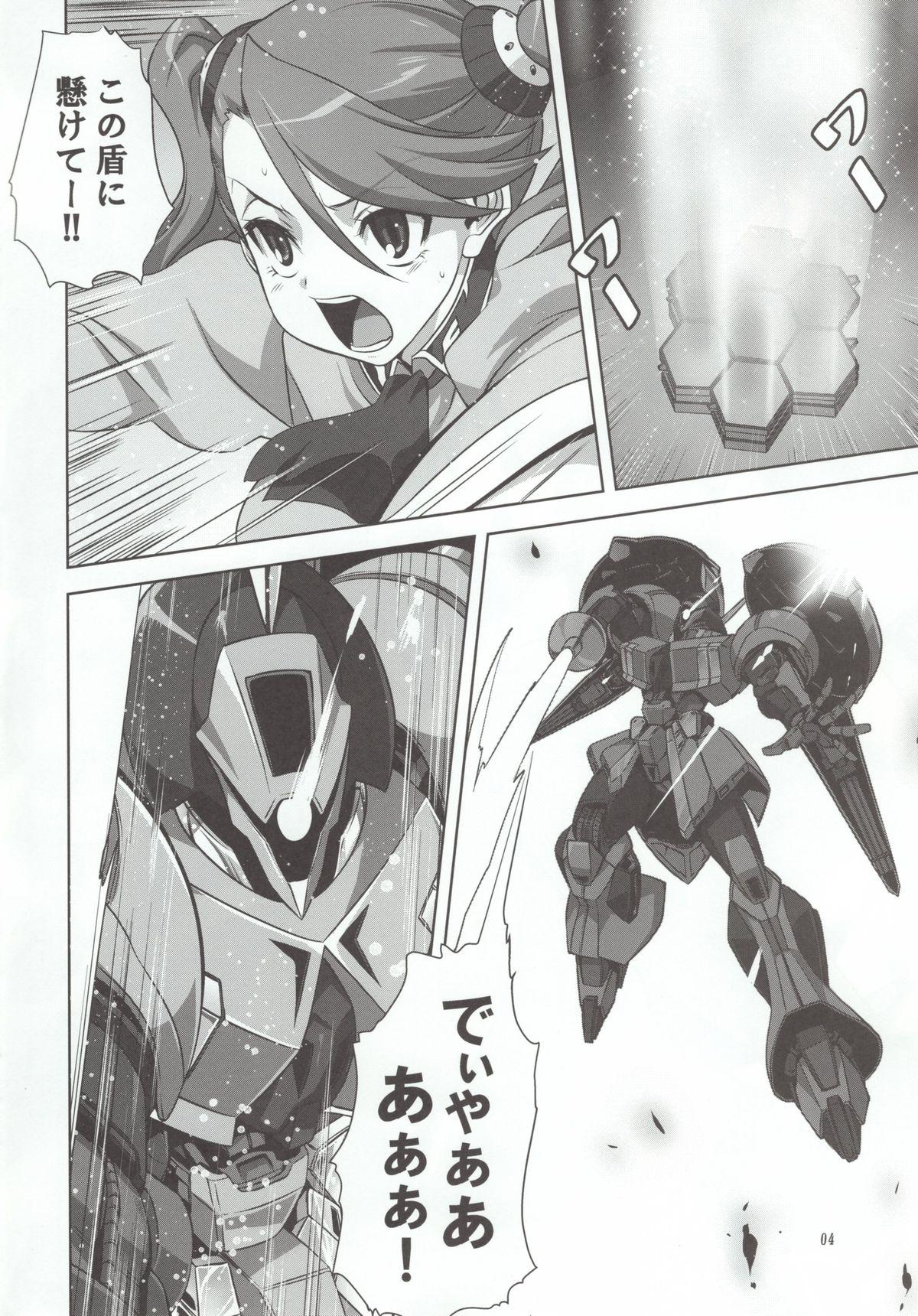 Insane Porn Try Fight! - Gundam build fighters try Shower - Page 4