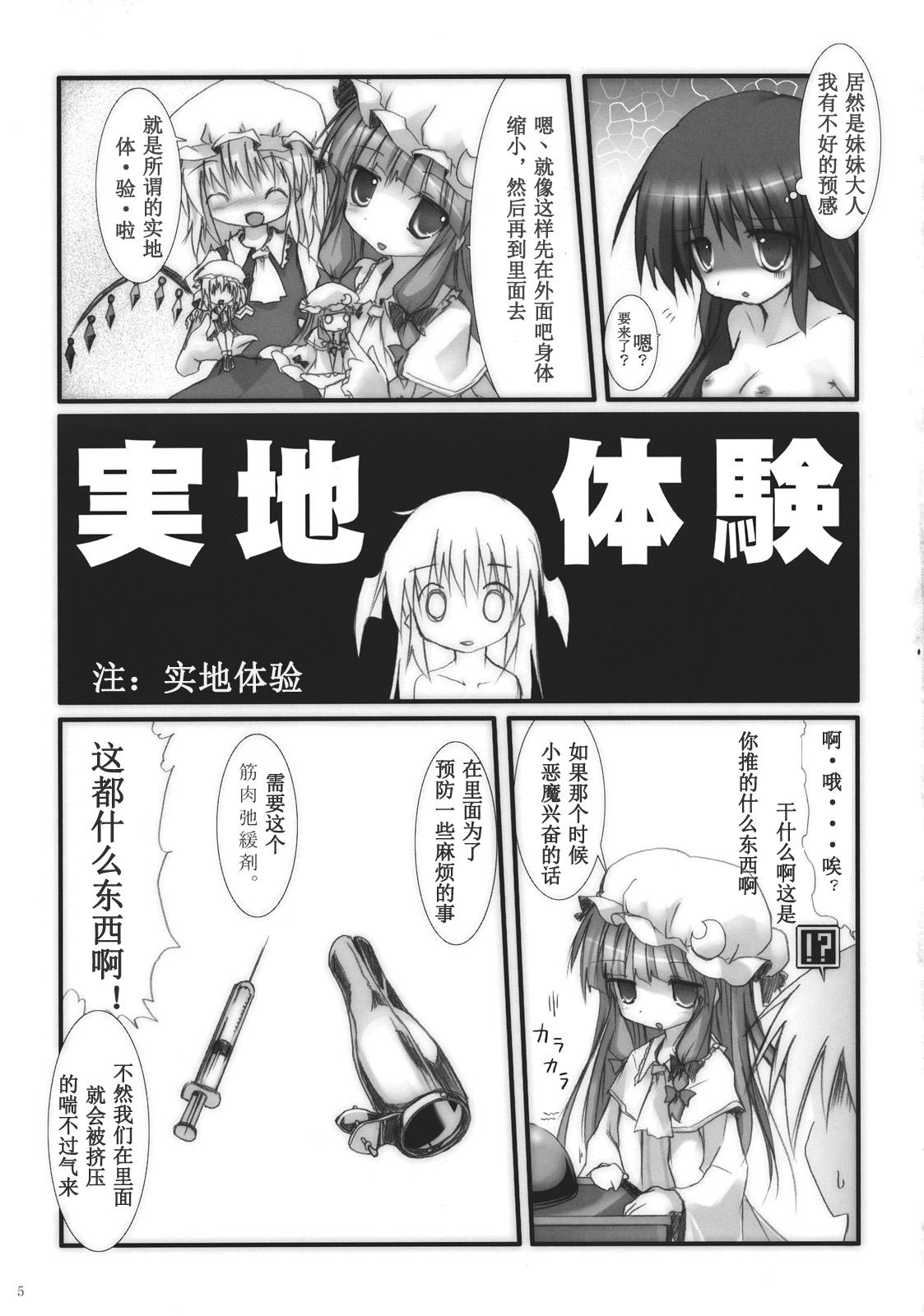 18yearsold Koakuma de Hokentaiiku - Touhou project Sub - Page 4