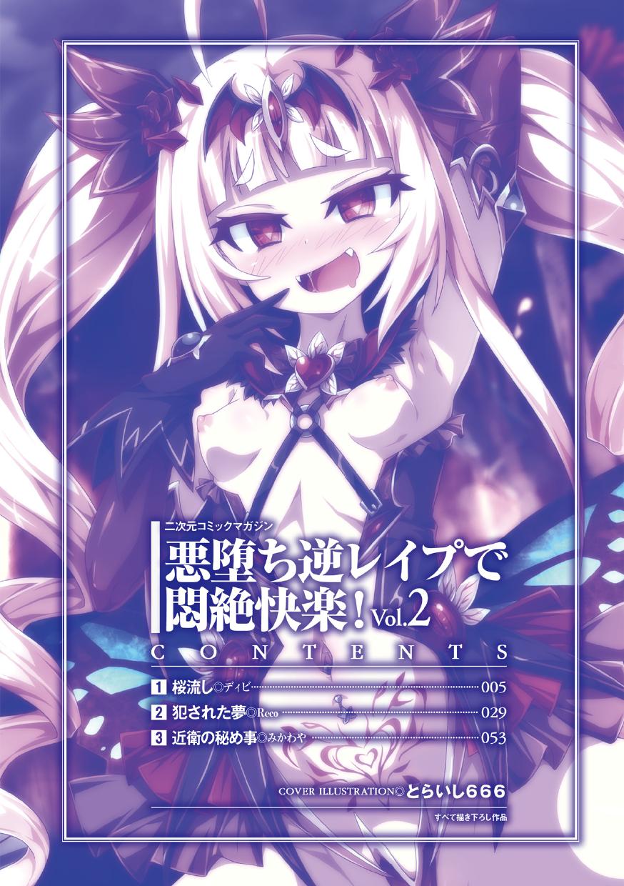 2D Comic Magazine Akuochi Gyaku Rape de Monzetsu Kairaku! Vol. 2 4