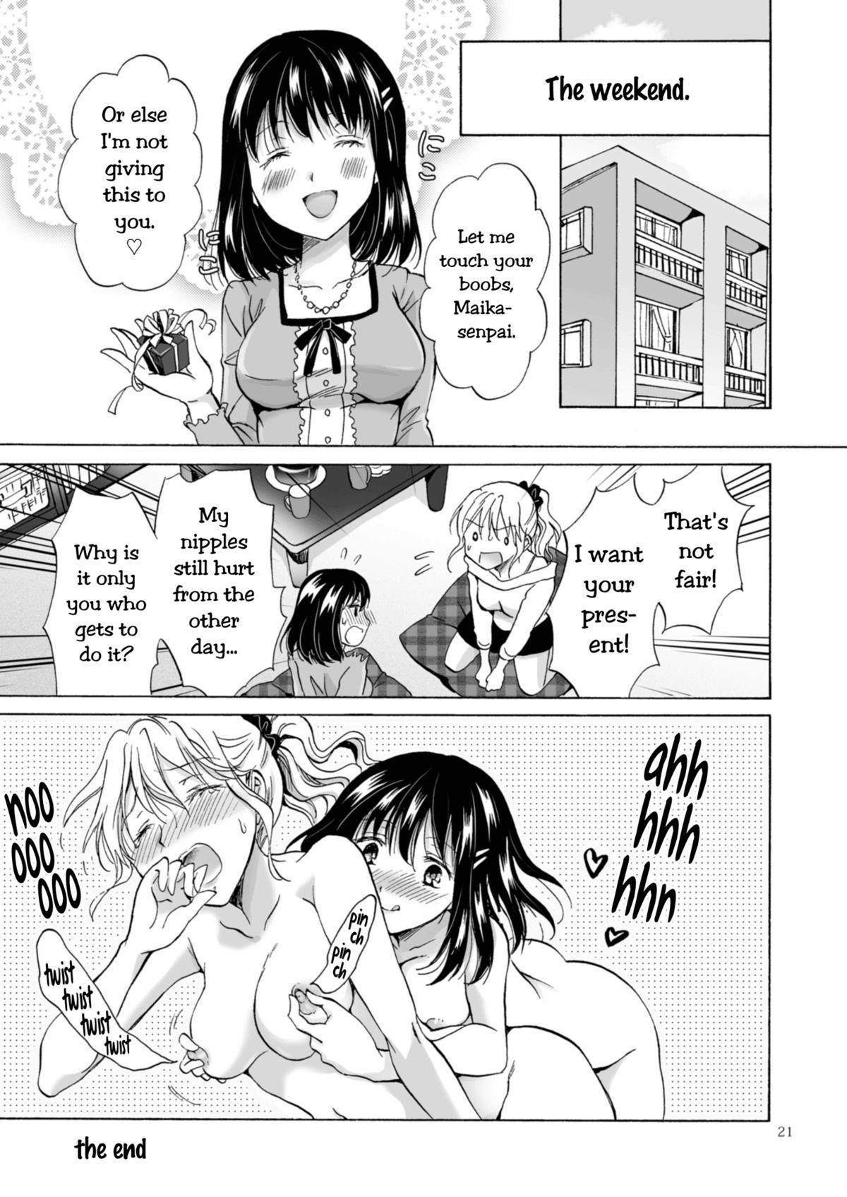 OL-san ga Oppai dake de Icchau Manga | Office Lady Cumming Just From Getting Tits Groped Manga 20