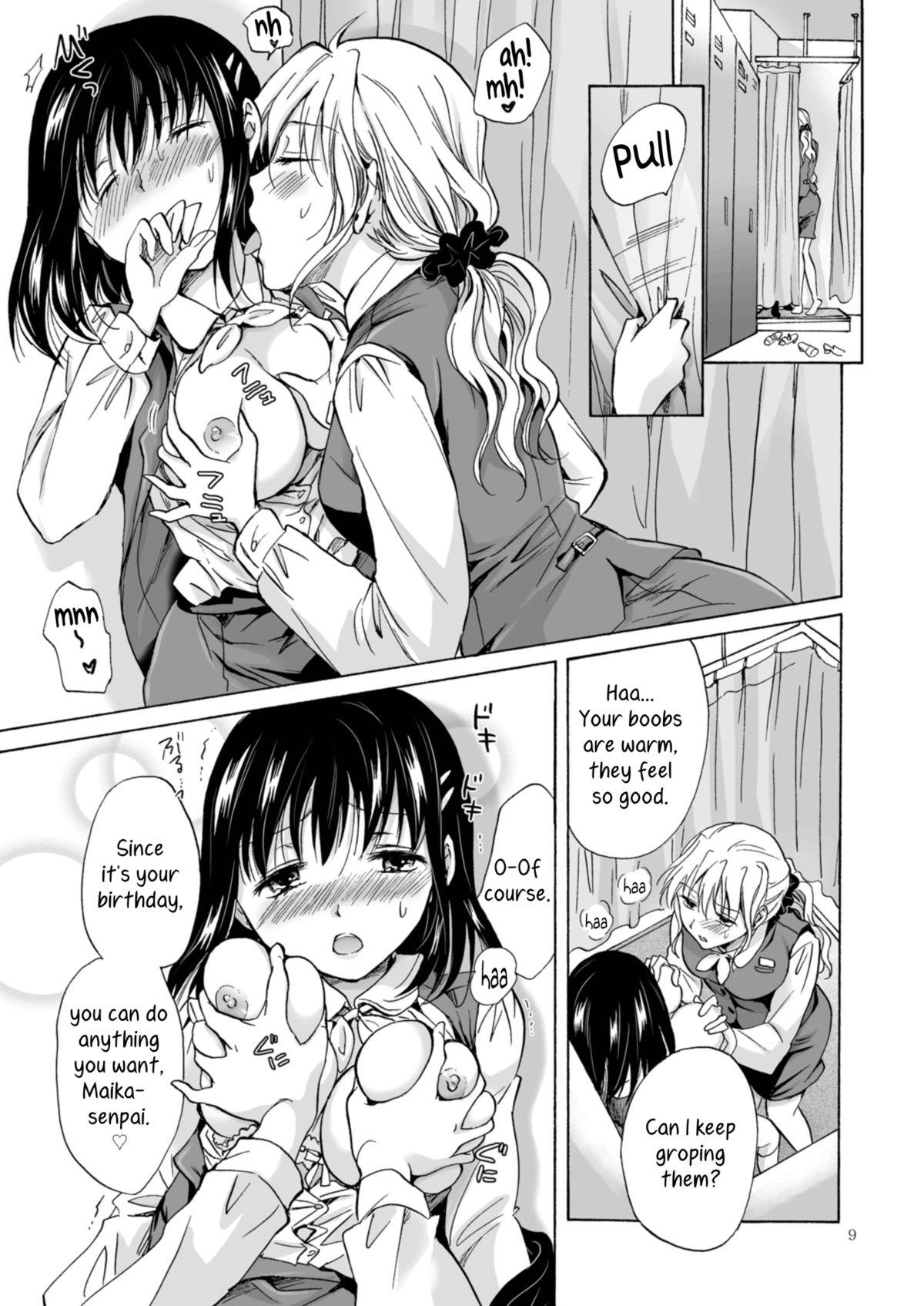 Peitos OL-san ga Oppai dake de Icchau Manga | Office Lady Cumming Just From Getting Tits Groped Manga Ruiva - Page 9