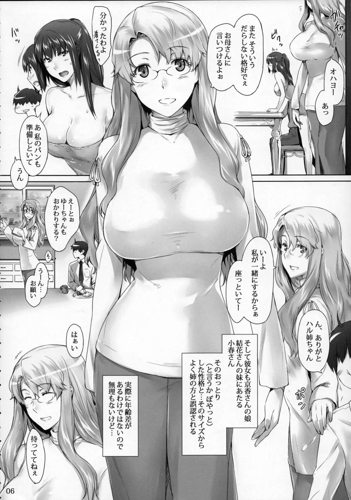 Chaturbate (C86) [MTSP (Jin)] Tachibana-san-chi no Dansei Jijou Matome Ban Hunks - Page 5