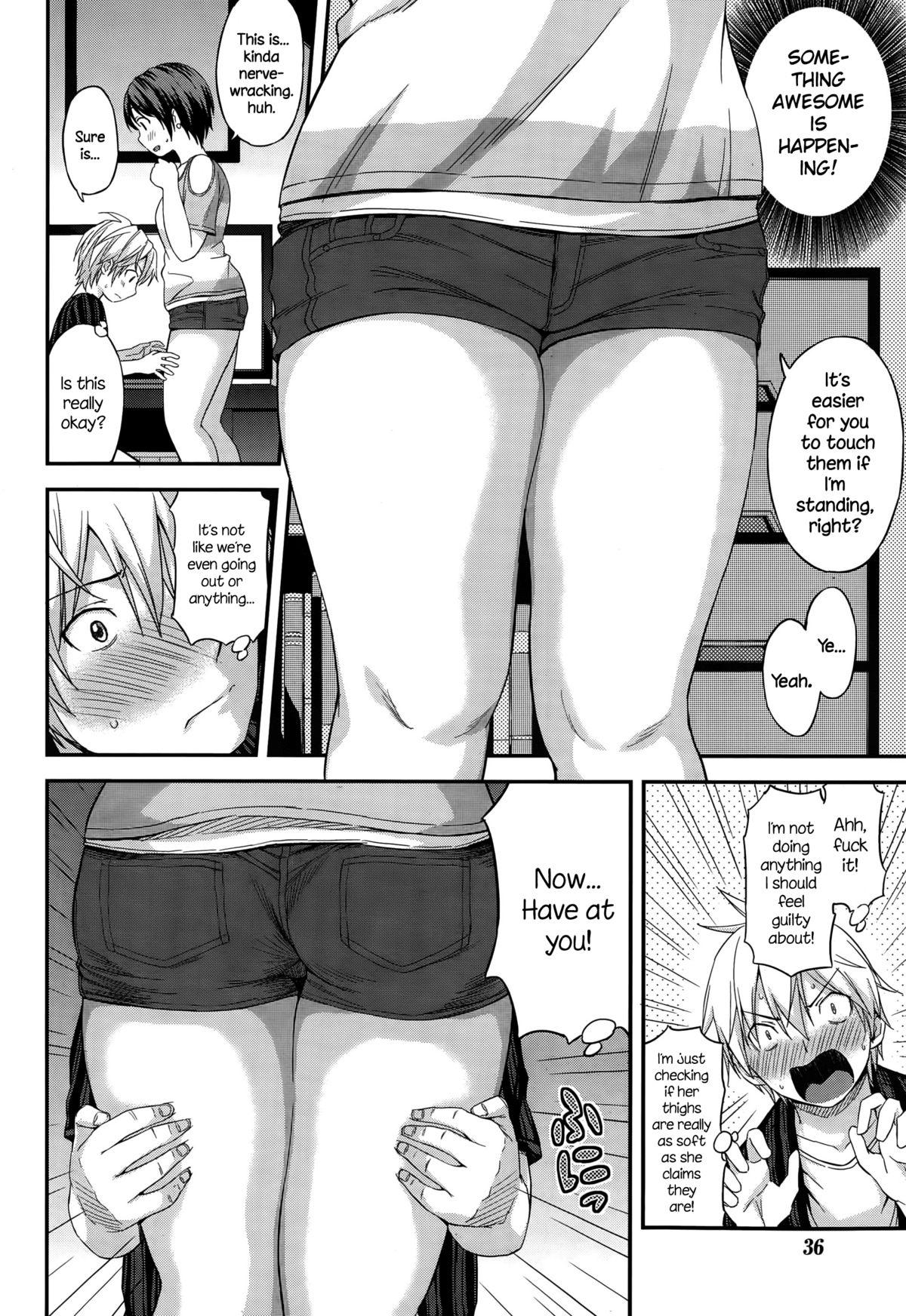 Anal Play Futomomo Sensation! Cocksucking - Page 6