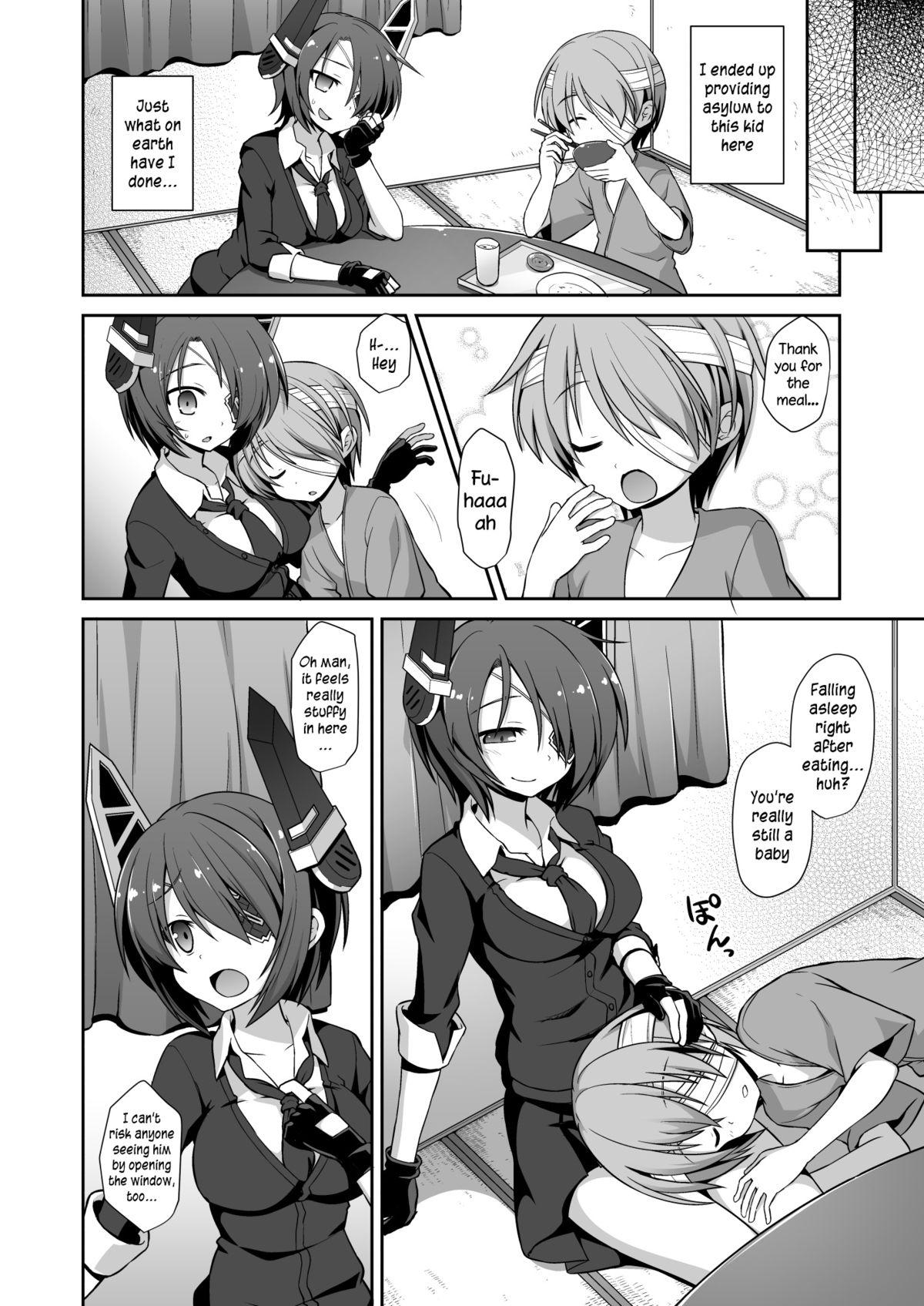 Raw Tenryuu Onee-chan to Naisho no Yasen Enshuu!! | A Secret Night Battle Practice With Big Sis Tenryuu!! - Kantai collection Amature - Page 9