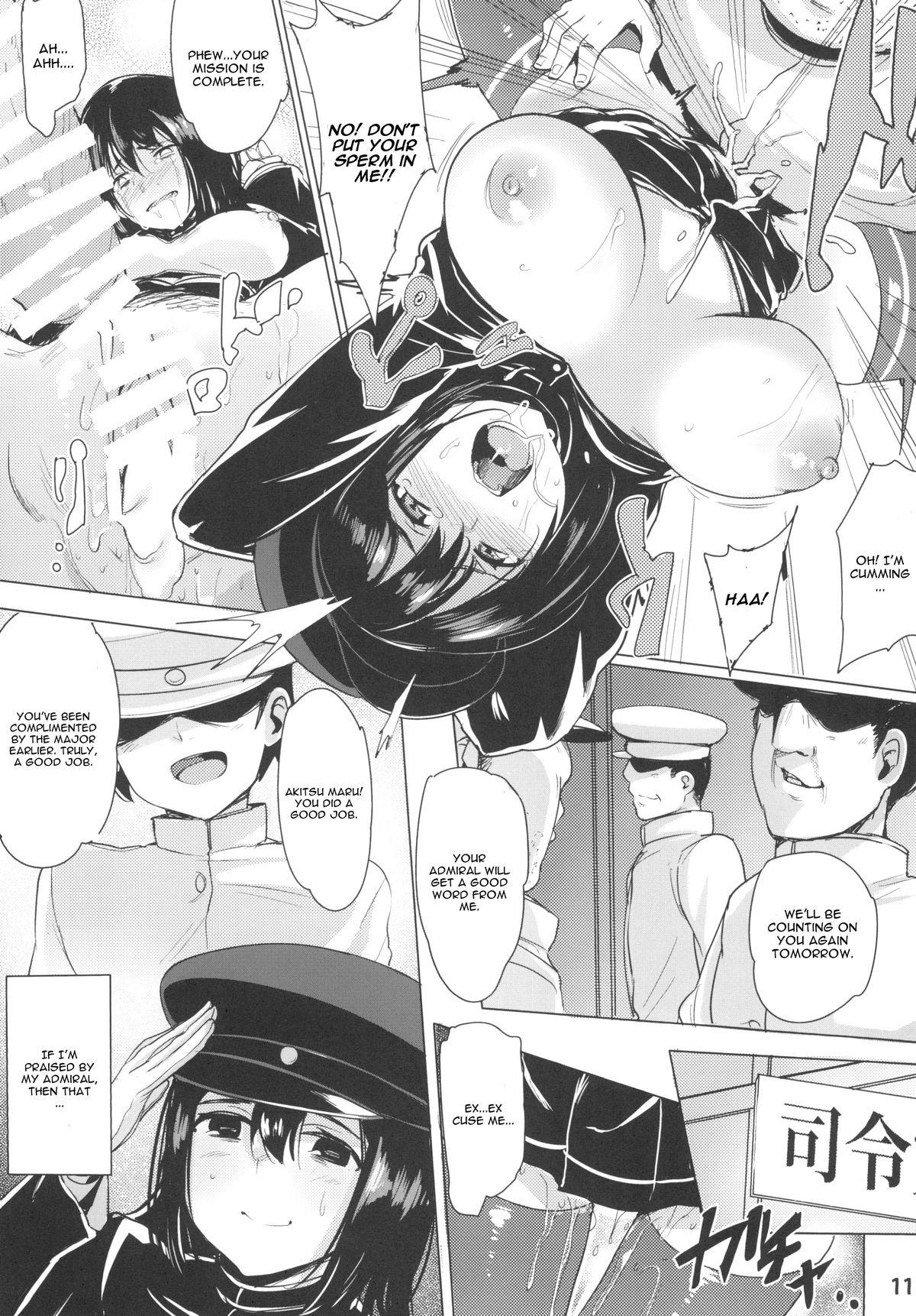 Clothed Sex FALL INTO THE BOTTOM - Kantai collection Stripper - Page 11