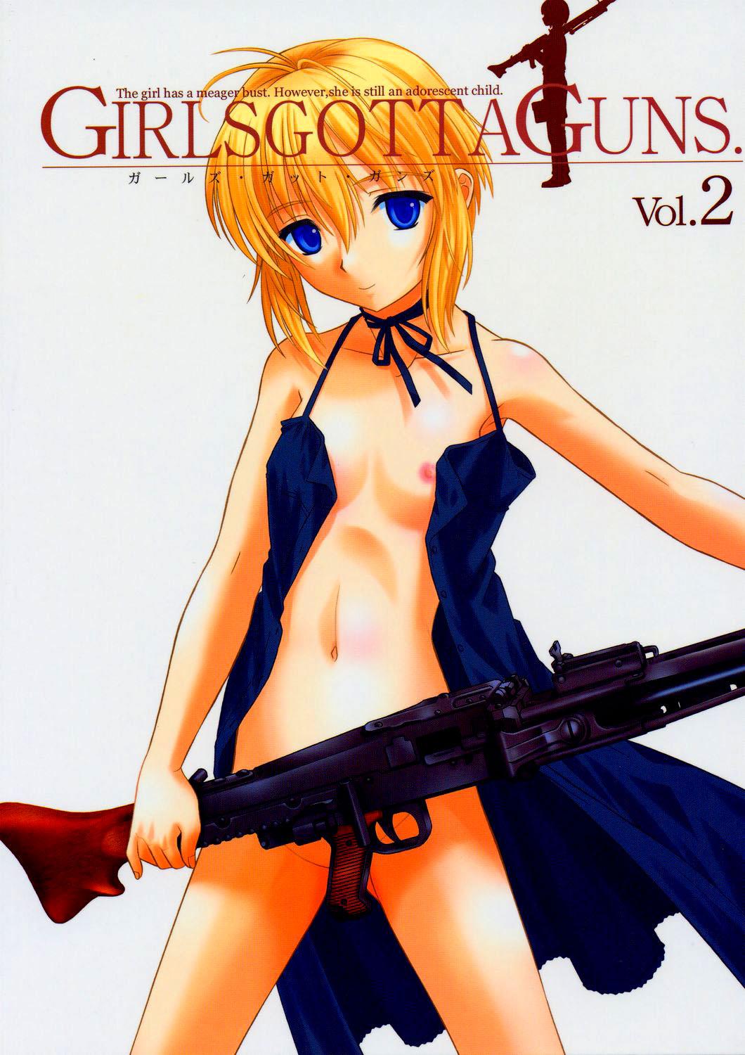 Japan Girls Gotta Guns. Vol. 2 - Gunslinger girl Small - Picture 1