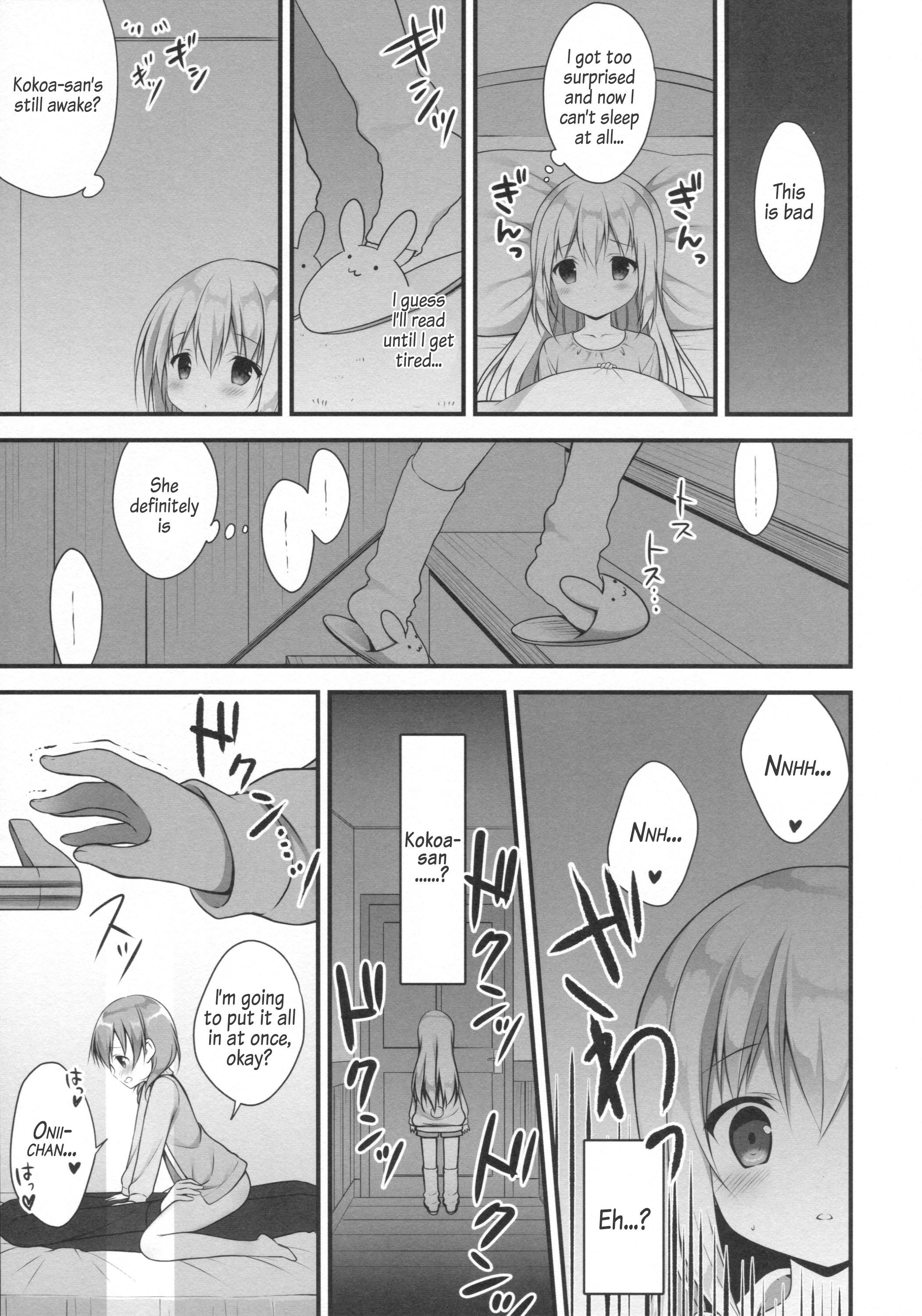 Web Chino-chan wa Goshuushin ♡ - Gochuumon wa usagi desu ka No Condom - Page 8