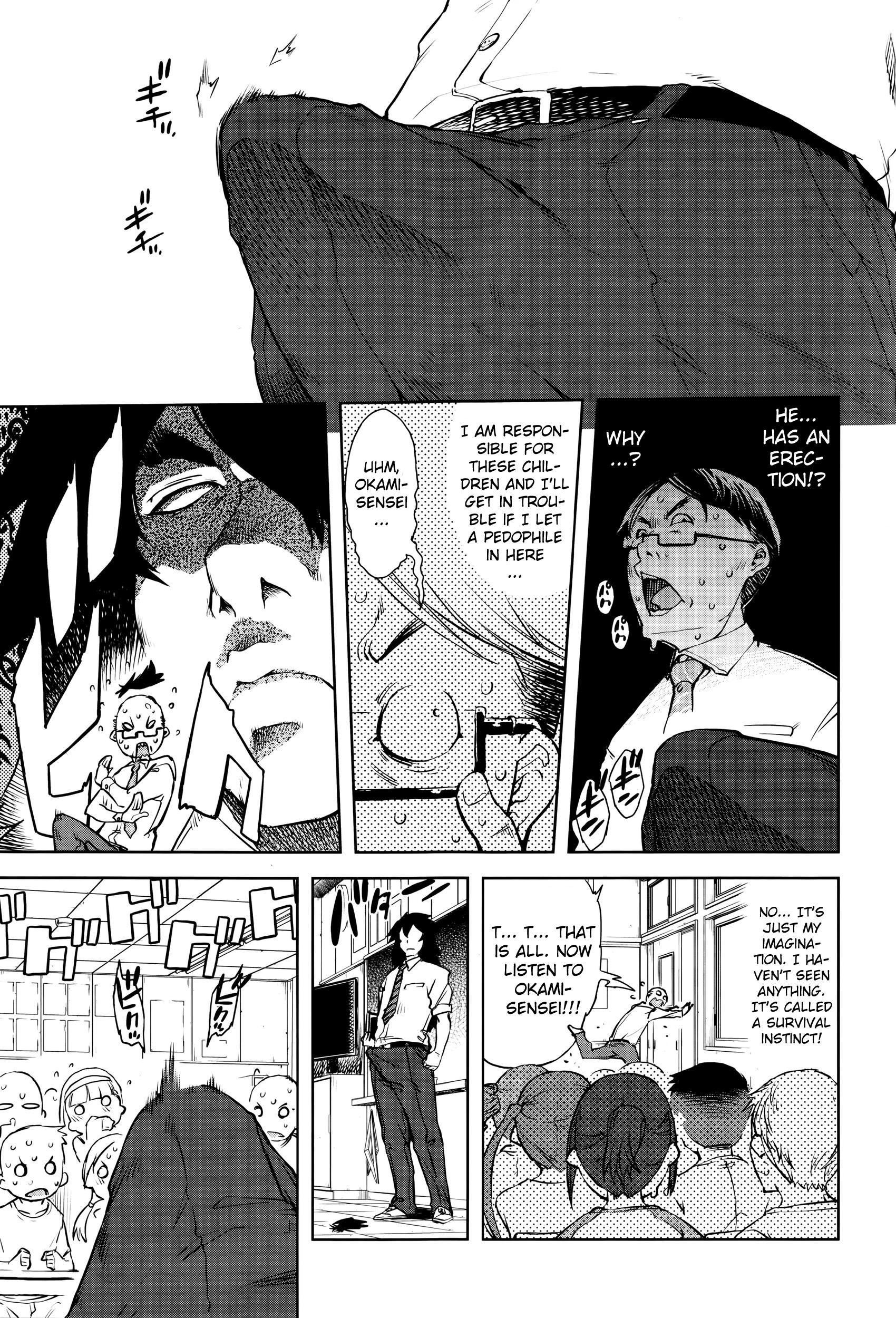 Fake Tits Jinrou Kyoushitsu | Werewolf Classroom Ch. 1 Cachonda - Page 7