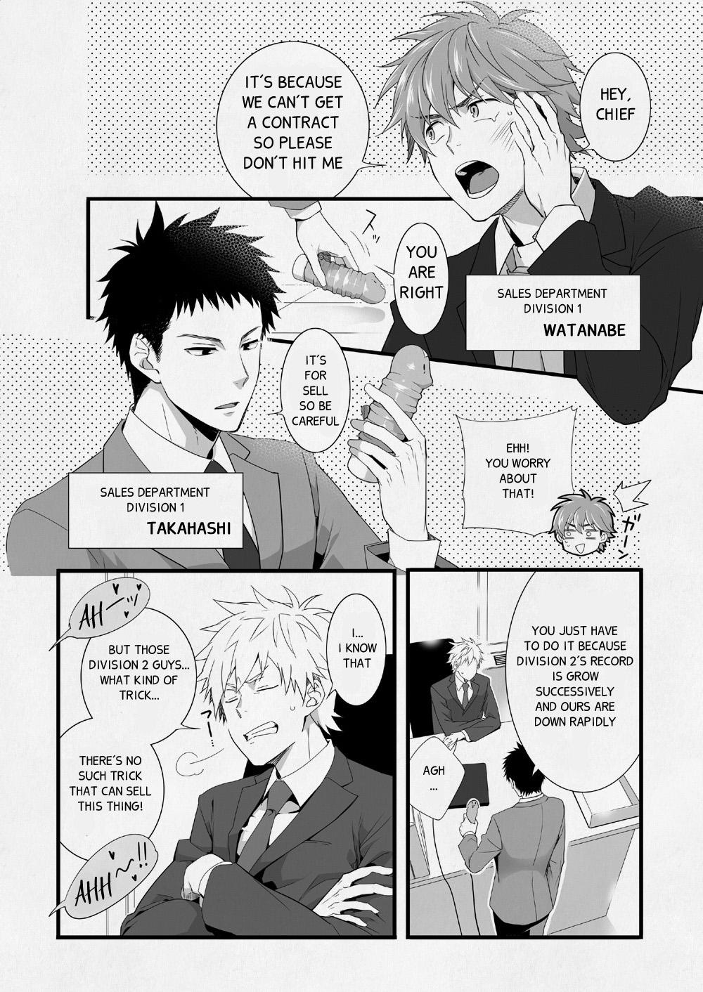 Clothed H Jigyoubu Eigyou Ichi Ka | H Department Division One Gay Facial - Page 3