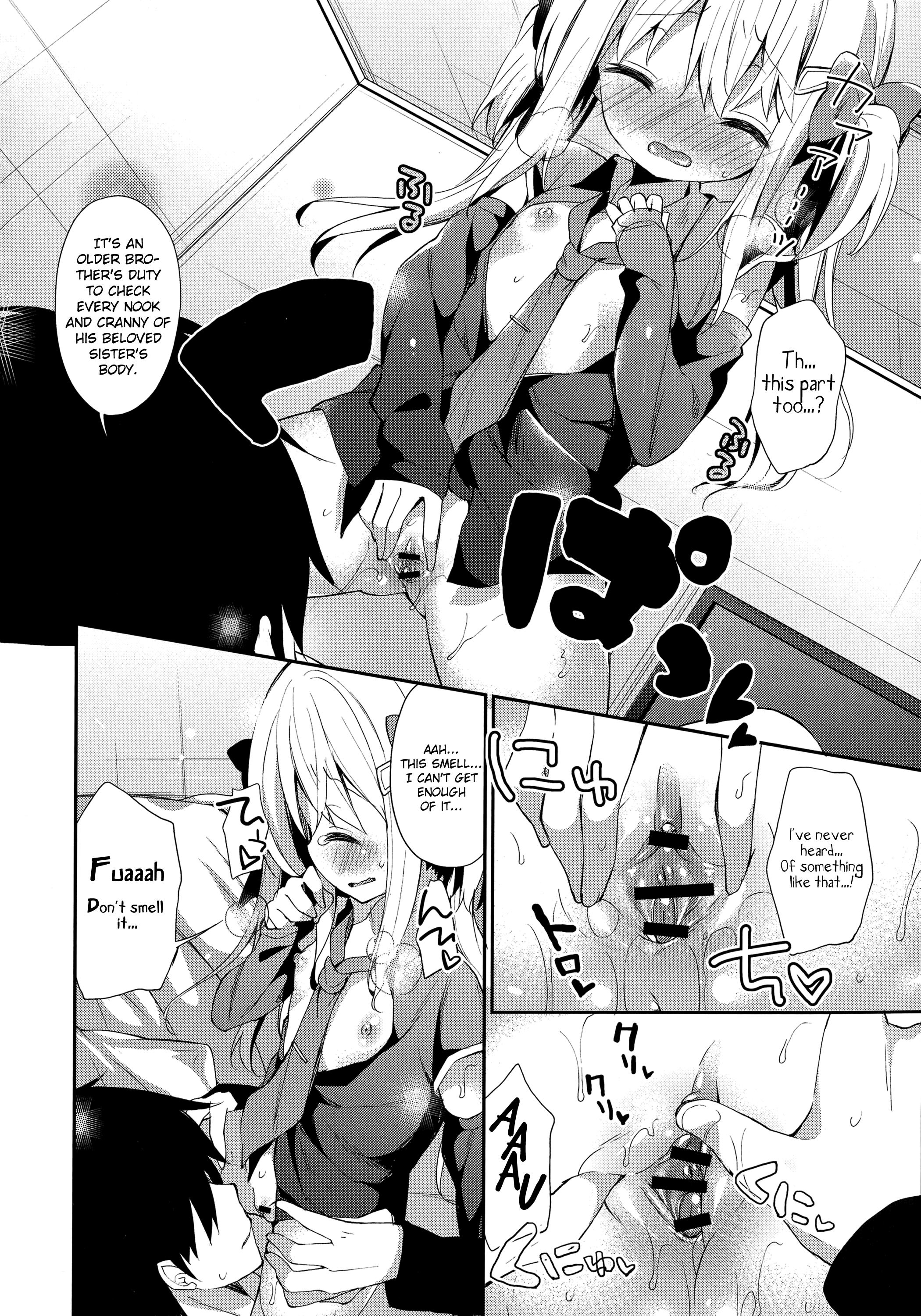 Gay Shaved Yutorikei Imouto no Moe Zokusei ga Kote Kote Sugiru | My Little Sister is Too Damn Moe Screaming - Page 10