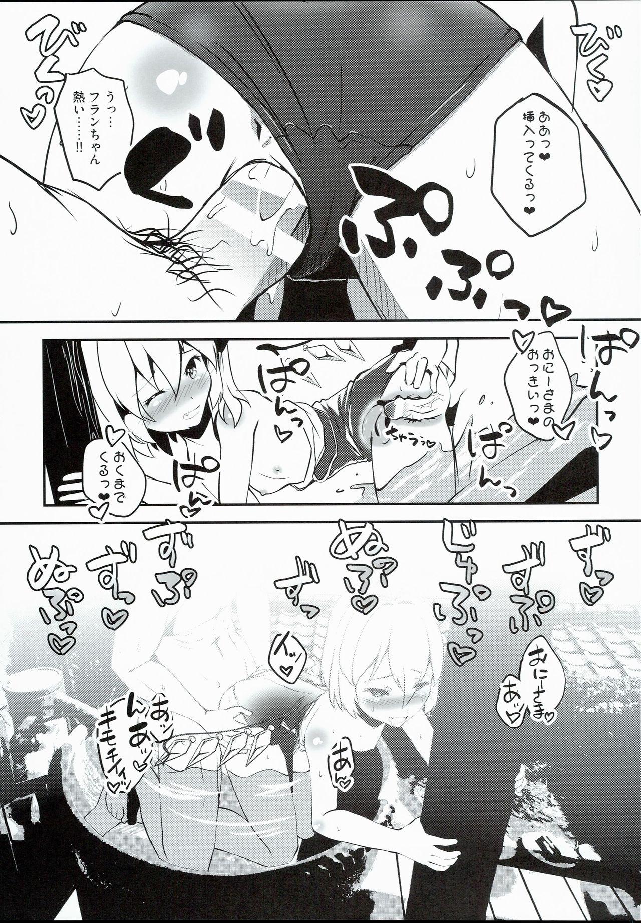 Buttfucking (C90) [Sujoyu & Co. (Sujoyushi)] Kageki-kei JS Idol Flan-chan!! (Touhou Project) - Touhou project Firsttime - Page 11