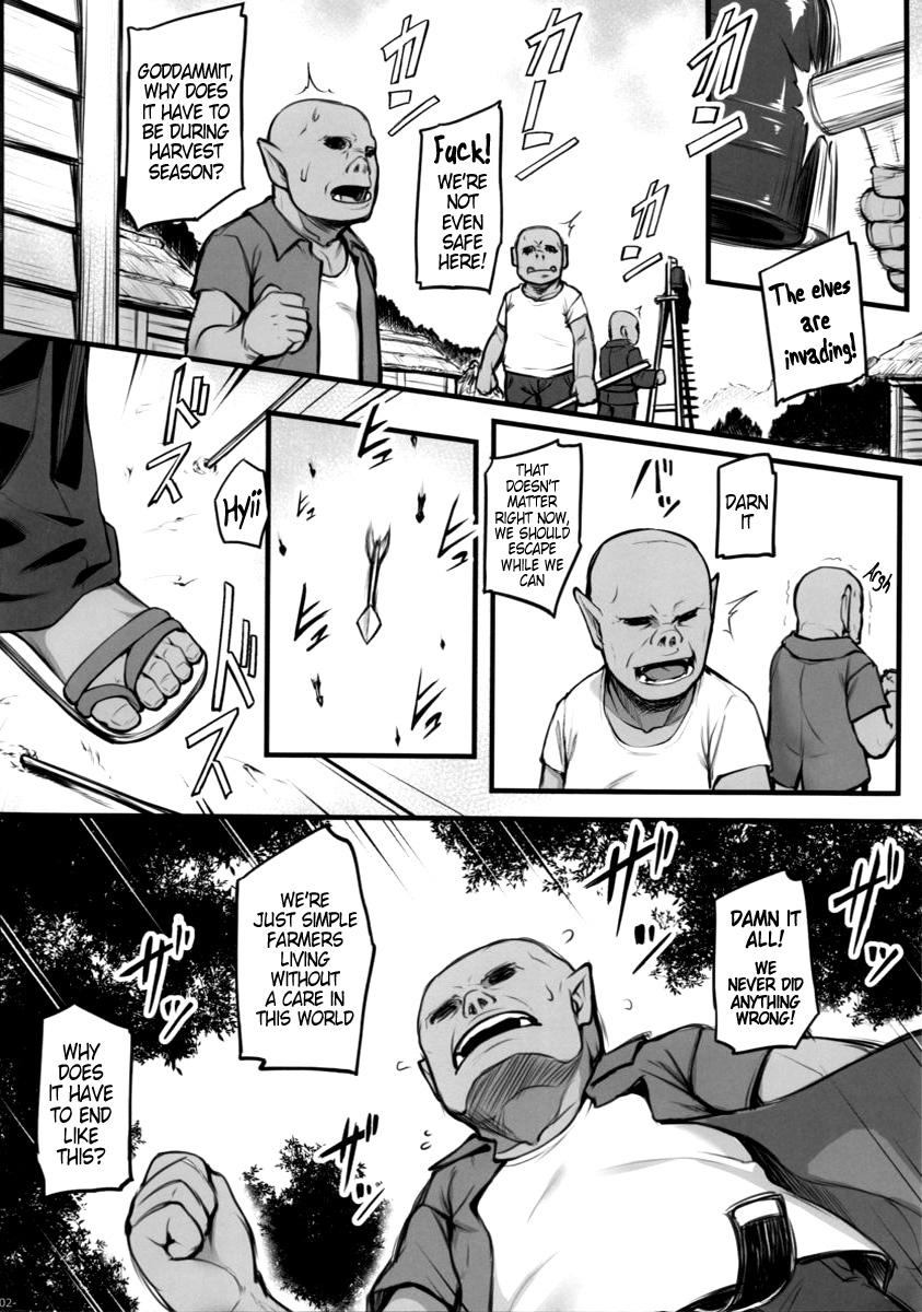 Stretch Watashi no Orc-san | My Mr. Orc Ballbusting - Page 3