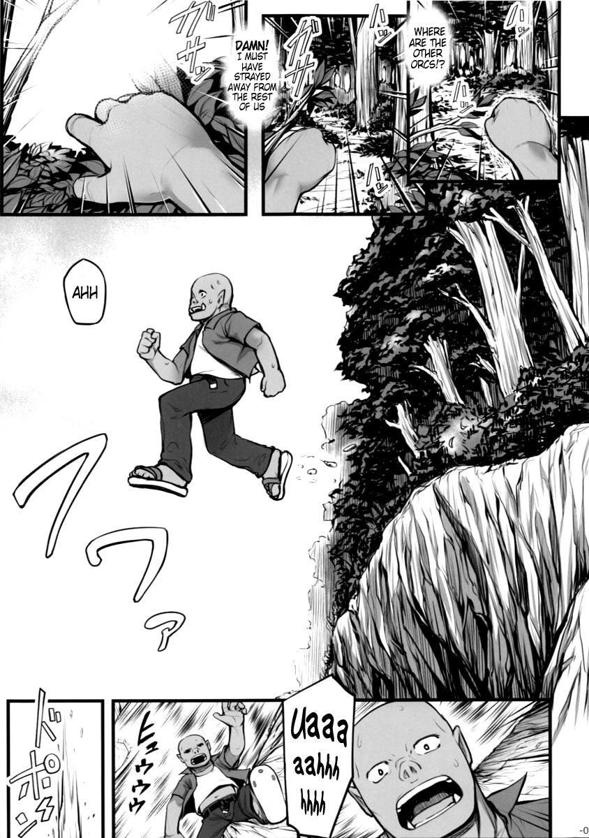 Stretch Watashi no Orc-san | My Mr. Orc Ballbusting - Page 4