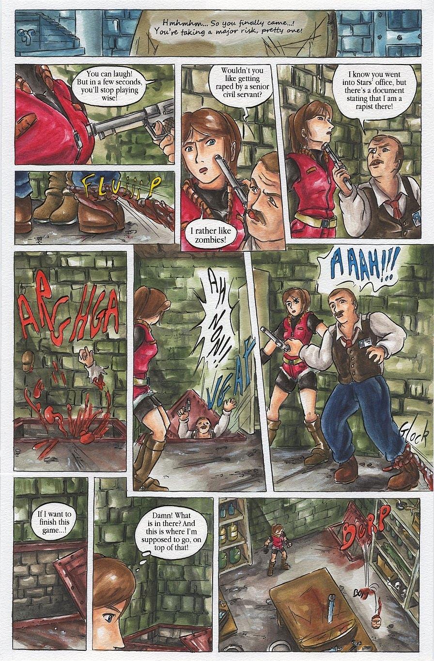 Bad Resident Evil: The Virus X (passage) ENGLISH 27