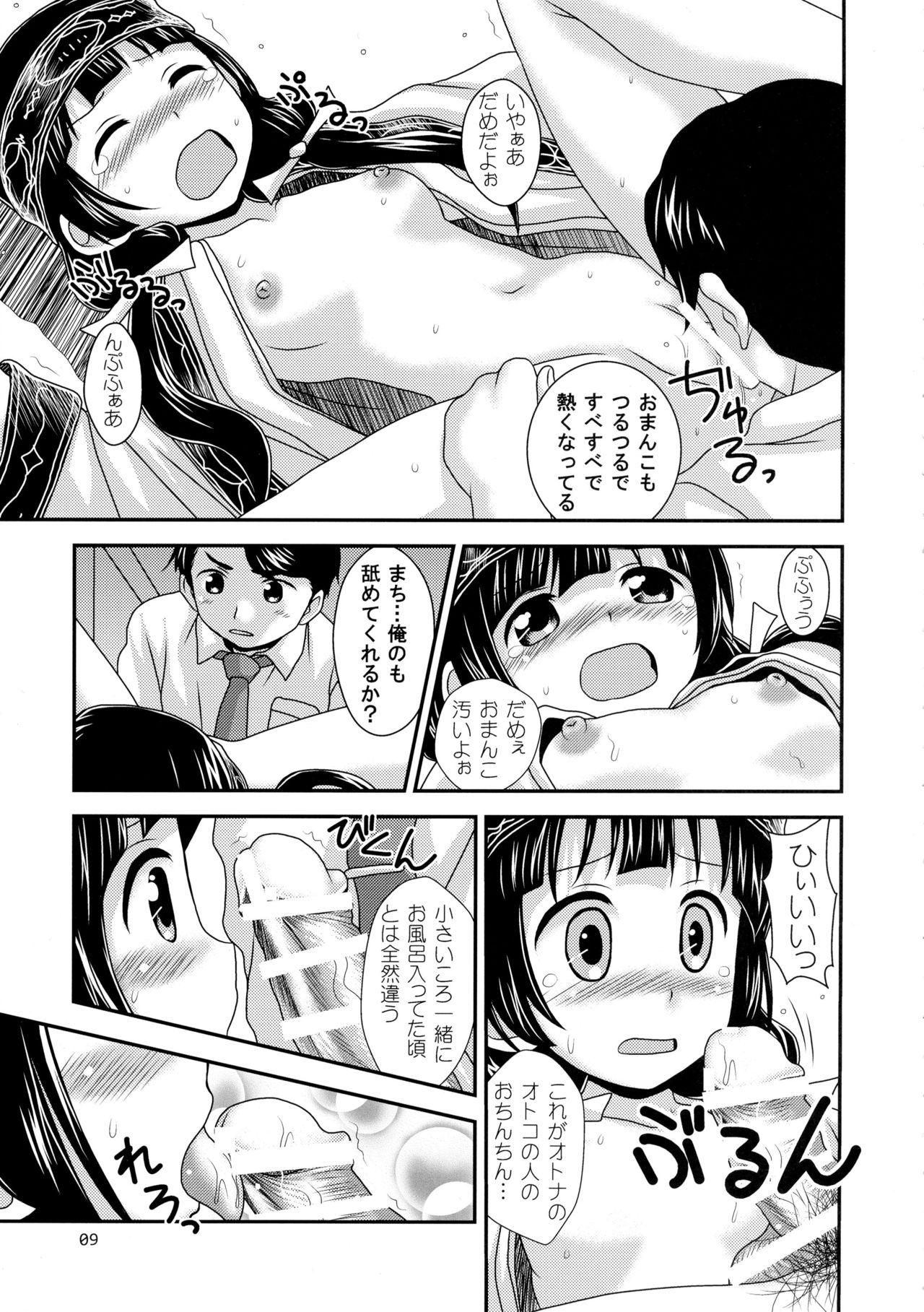 Masterbate Natsu Machi Nikki - Kuma miko Pelada - Page 8